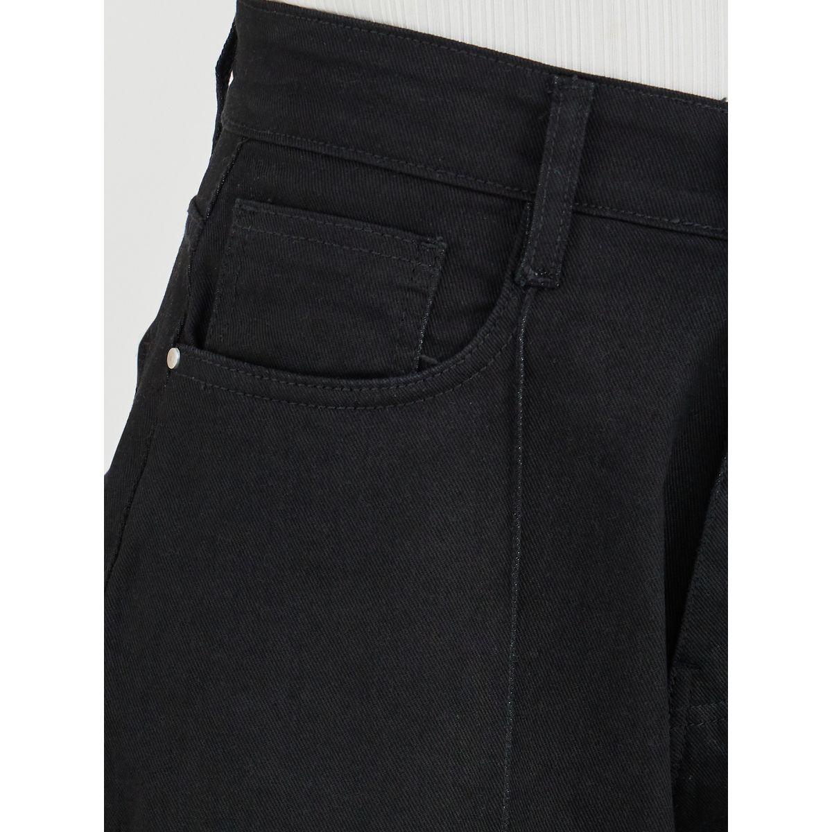 Styli Solid Wide Leg Jeans with Pintuck Detail-women-clothing-bottoms-jeans-image-3