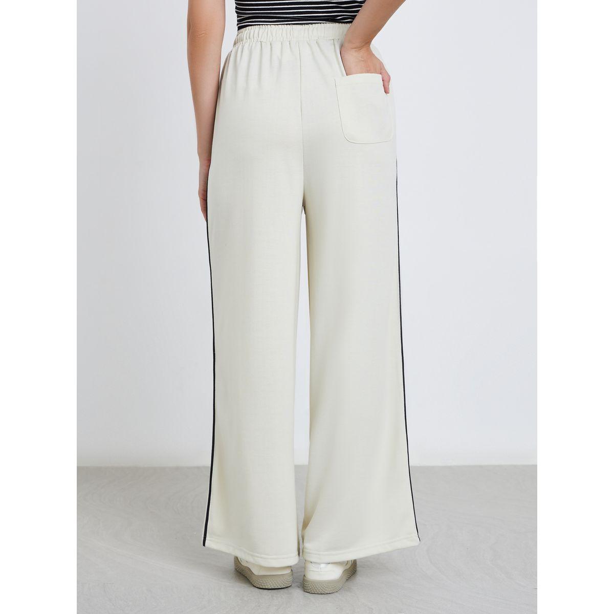 جوغر بأرجل واسعة مع تفاصيل محزوزة-women-clothing-bottoms-joggers-image-5