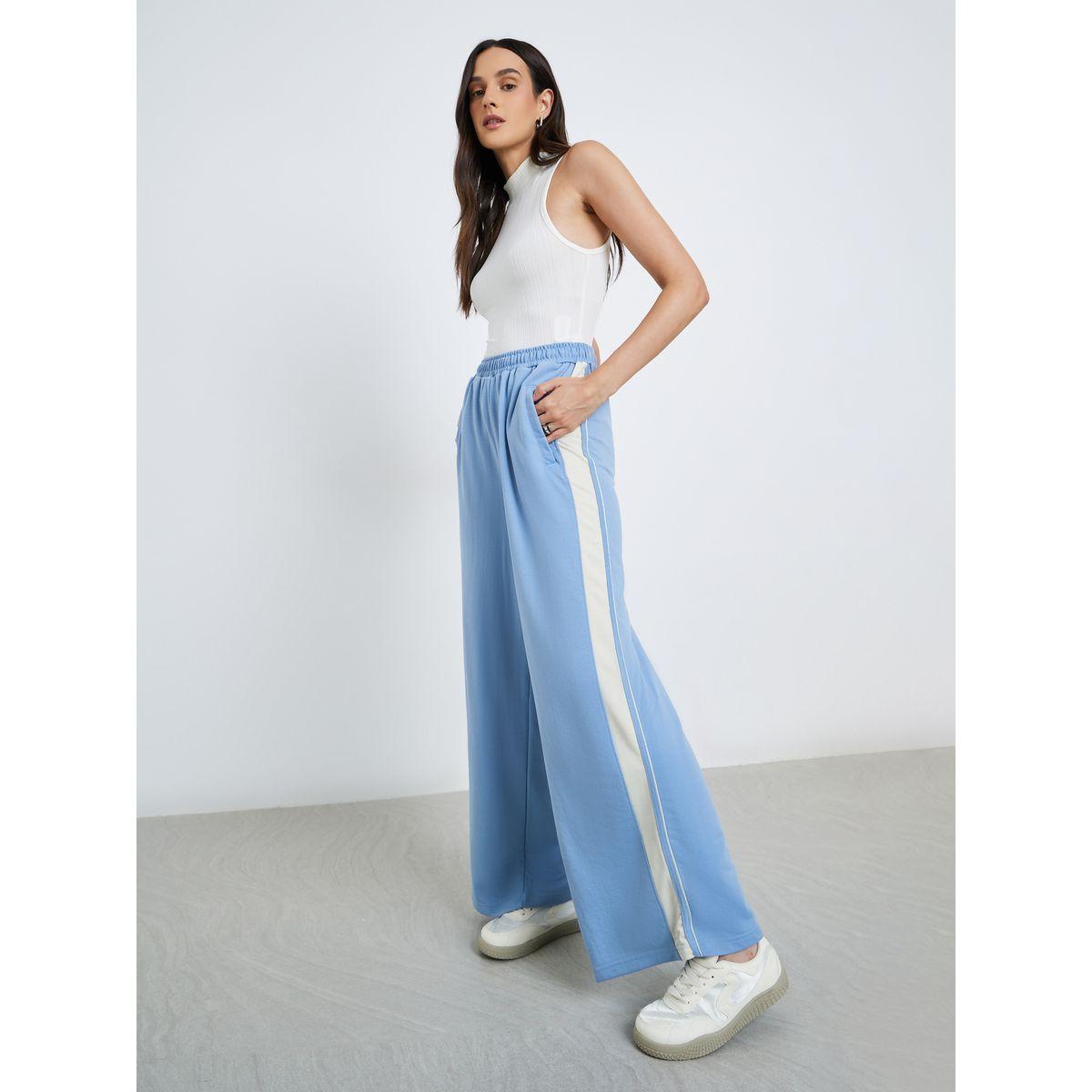 جوغر بتفاصيل مُتباينة مع درزات-women-clothing-bottoms-joggers-image-2