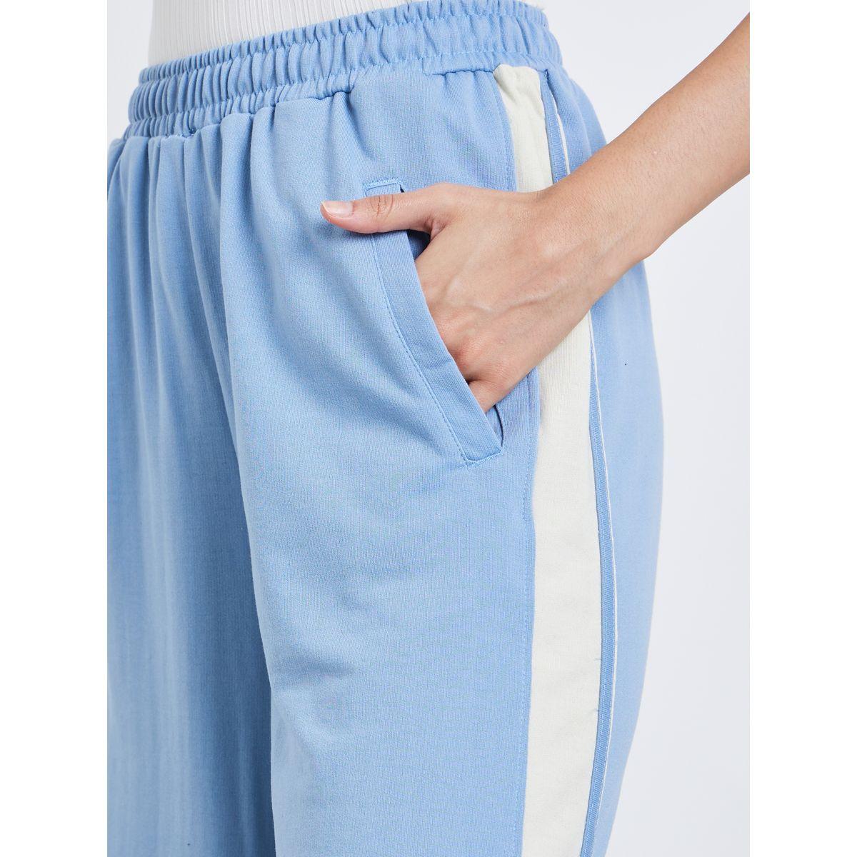 جوغر بتفاصيل مُتباينة مع درزات-women-clothing-bottoms-joggers-image-4