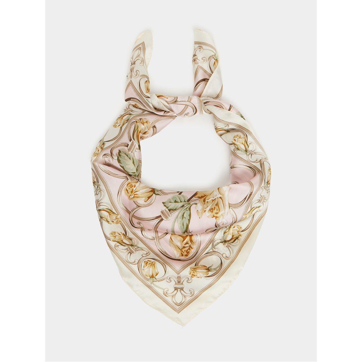 وشاح رأس بطبعة زهور-women-clothingaccessories-scarves-image-1