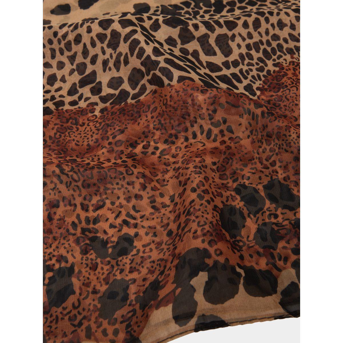 Styli Leopard Print Scarf-women-winterwear-scarves-image-2