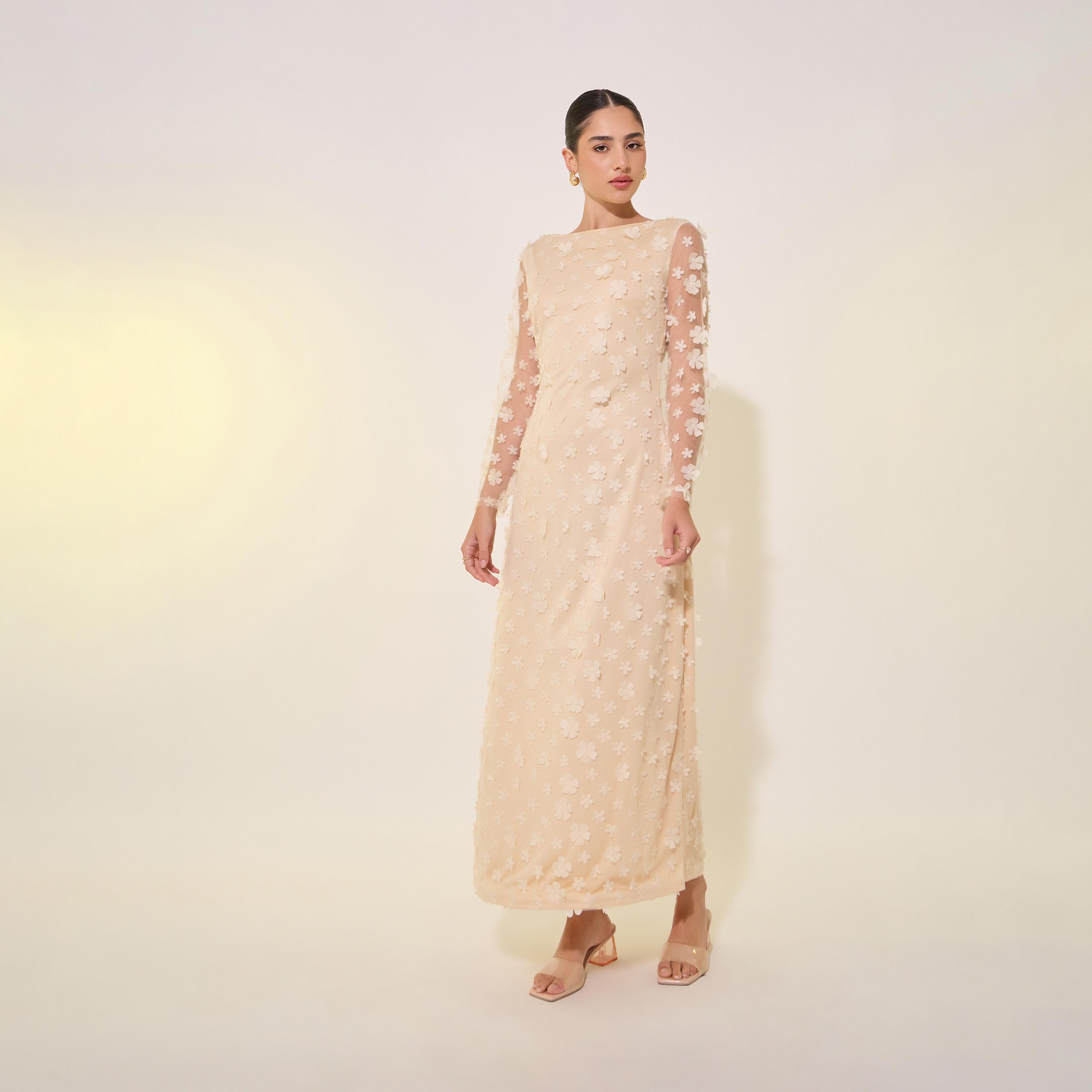 Take Two Embellished Boat Neck A-Line Maxi Dress-women-clothing-dresses-image-2