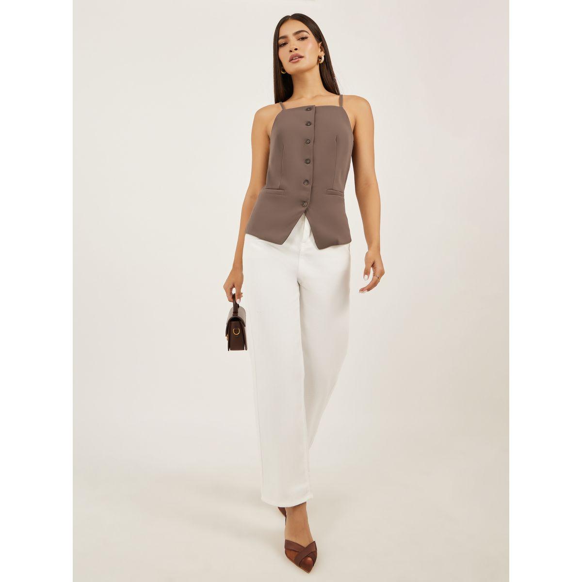 جيليه بحمالات وياقة واسعة مع أزرار-women-clothing-coatsandjackets-waistcoats-image-2