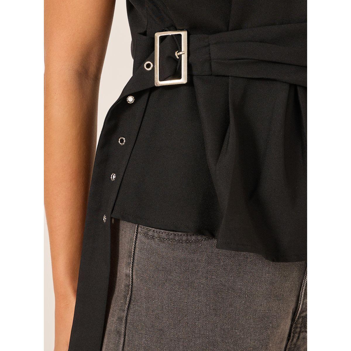 Styli High Neck Sleeveless Belted Top-women-clothing-shirtsandblouses-blouses-image-3