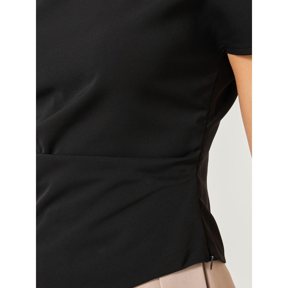 بلوزة سادى بحافة غير متماثلة الطول-women-clothing-shirtsandblouses-blouses-image-2