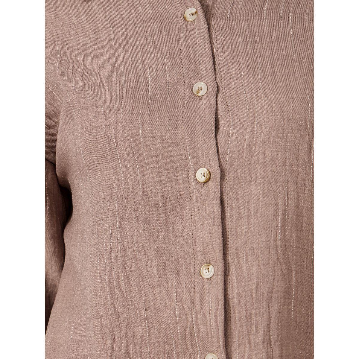 Styli Oversized Linen Spread Collar Shirt-women-clothing-shirtsandblouses-shirts-image-4
