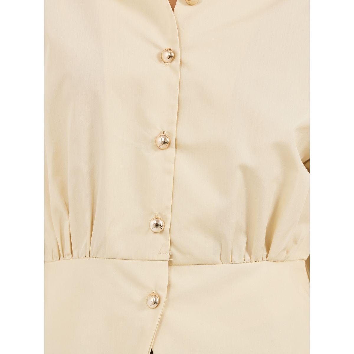 Styli Plain Waistcoat Look Shirt with Asymmetric Hemline-women-clothing-coatsandjackets-waistcoats-image-3