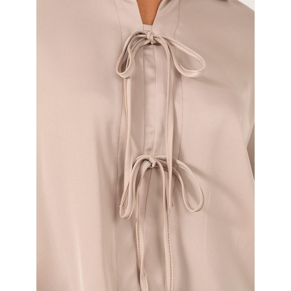 Styli Oversized Tie-Up Detail Spread Collar Shirt-women-clothing-shirtsandblouses-shirts-image-3