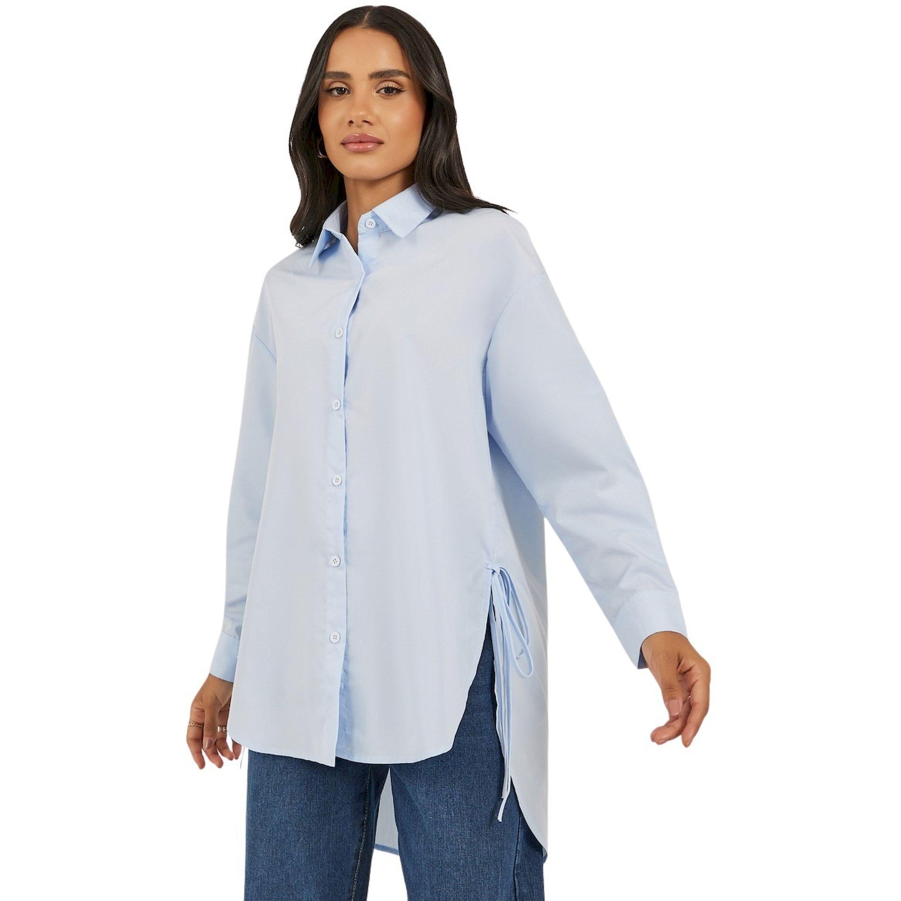 Styli Oversized Longline Side Split Shirt-women-clothing-shirtsandblouses-shirts-image-1