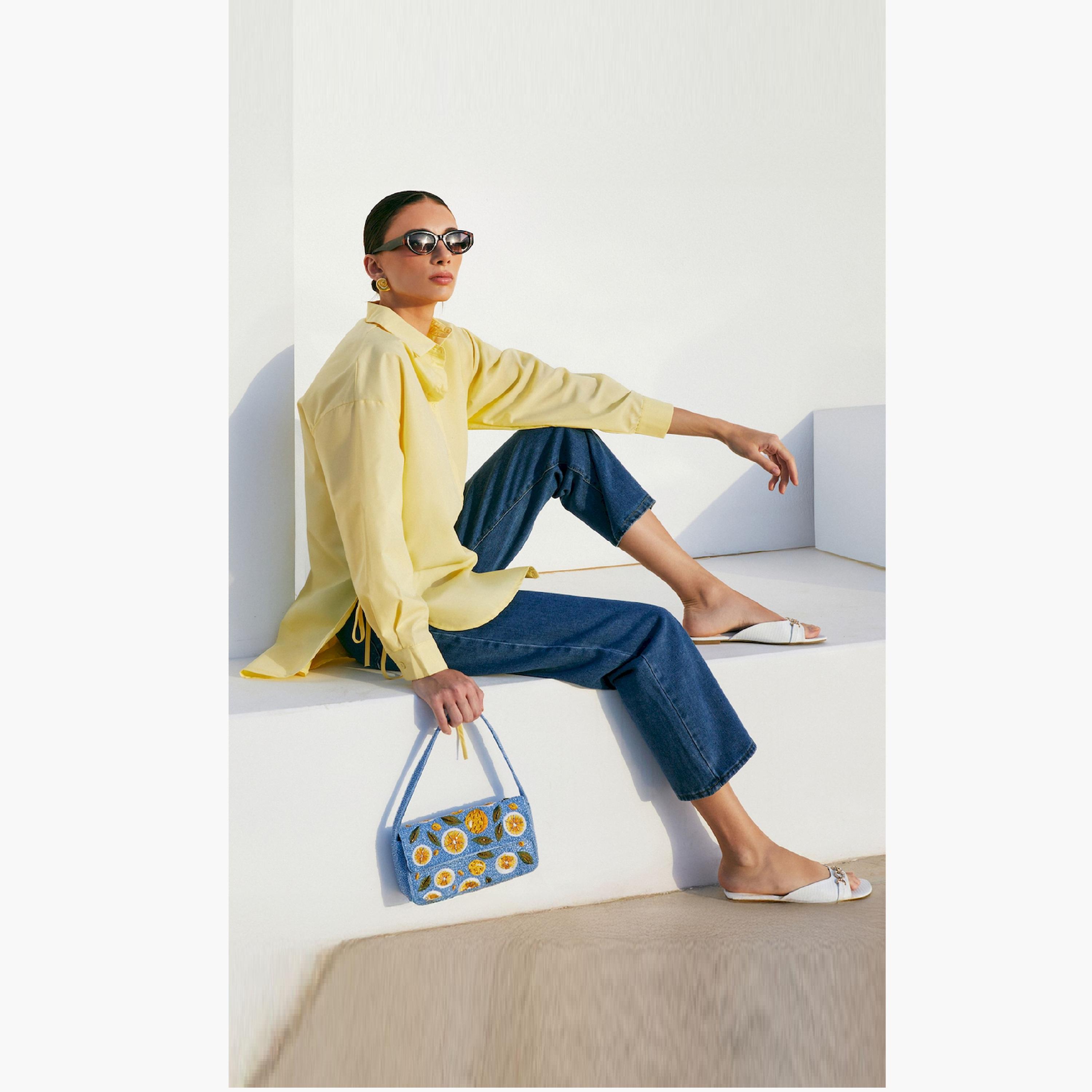 Styli Oversized Longline Side Split Shirt-women-clothing-shirtsandblouses-shirts-image-5