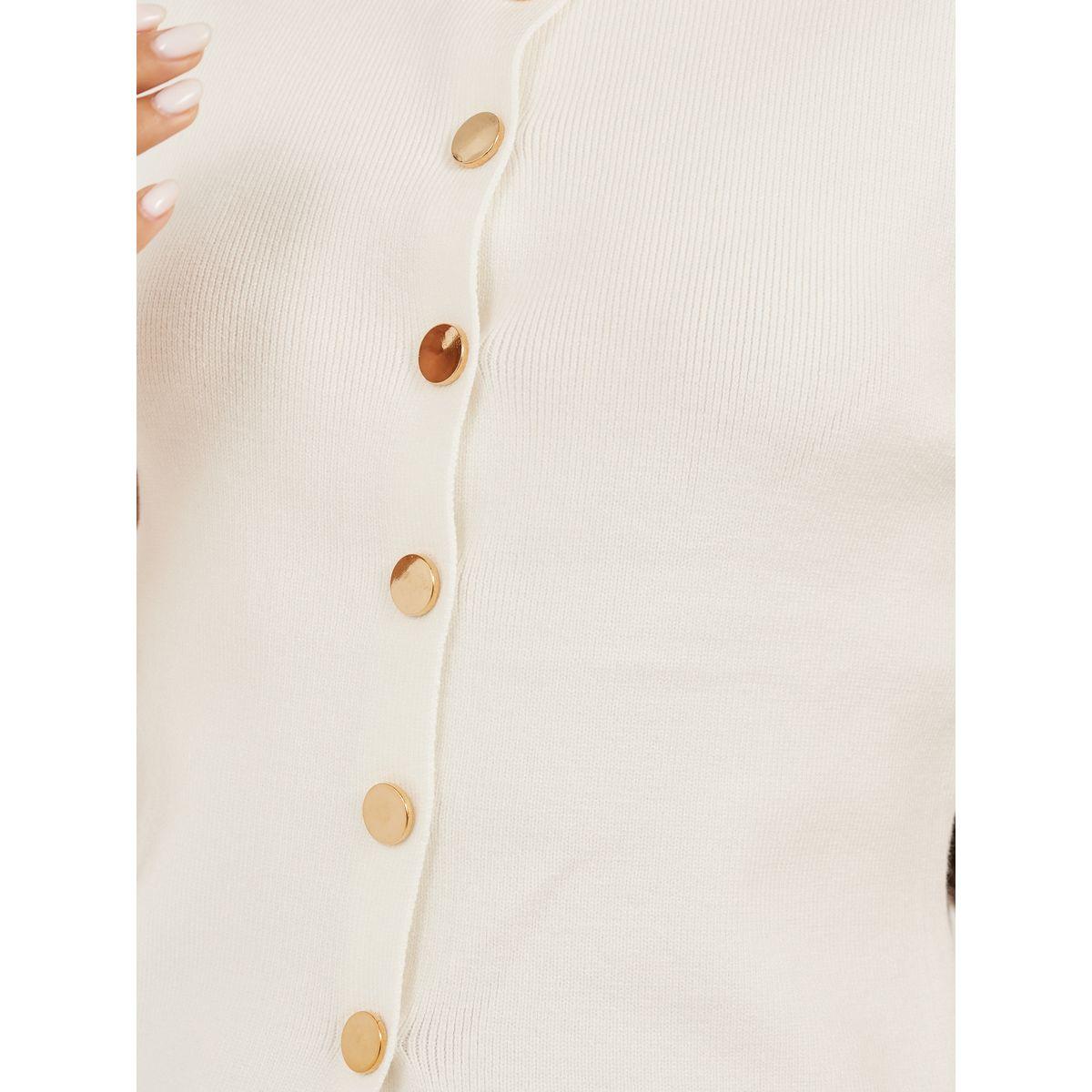 بلوزة محبوكة سادة بلا أكمام-women-clothing-coatsandjackets-waistcoats-image-3