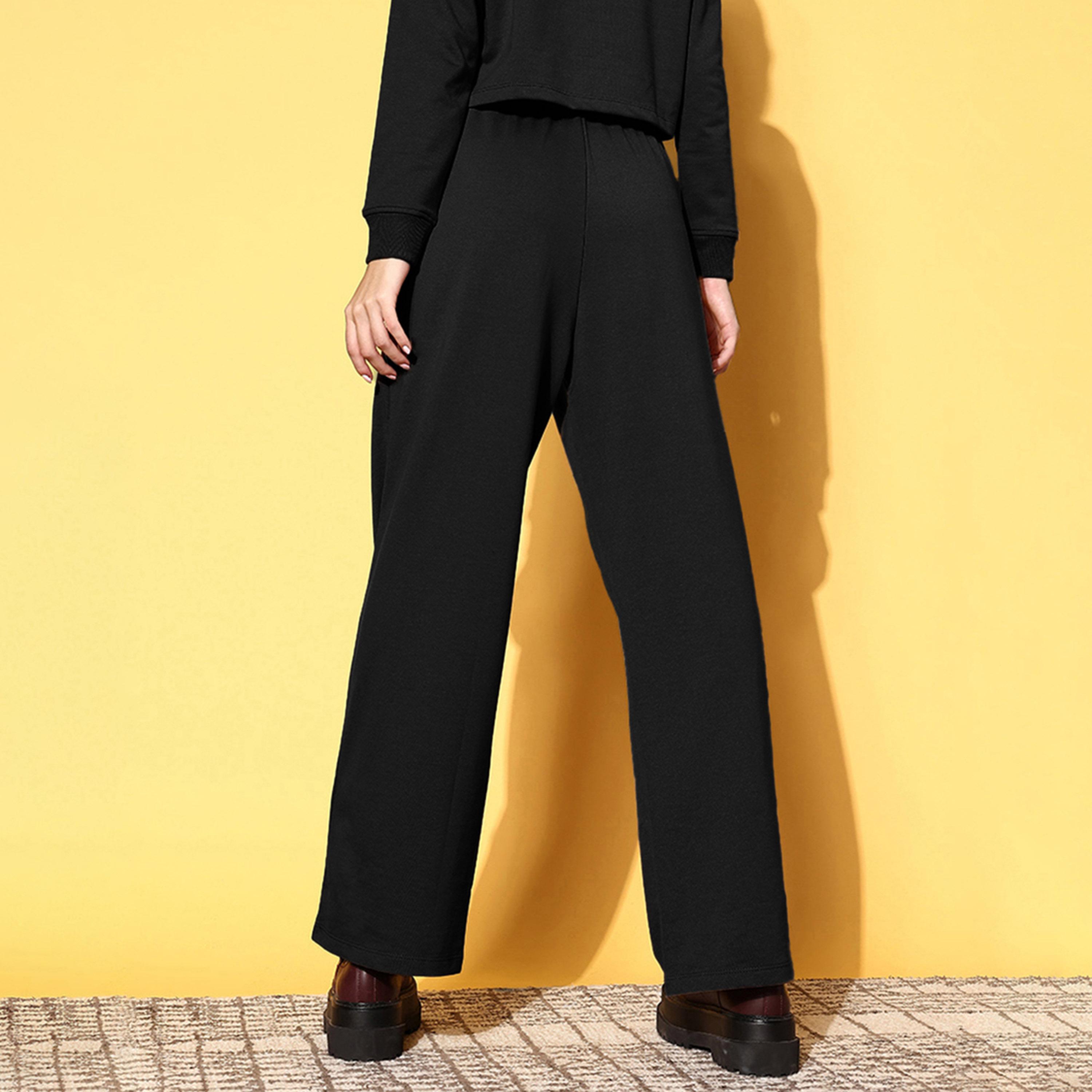 Sassafras X Styli Mid Rise Wide Leg Track Pants-women-clothing-bottoms-joggers-image-5