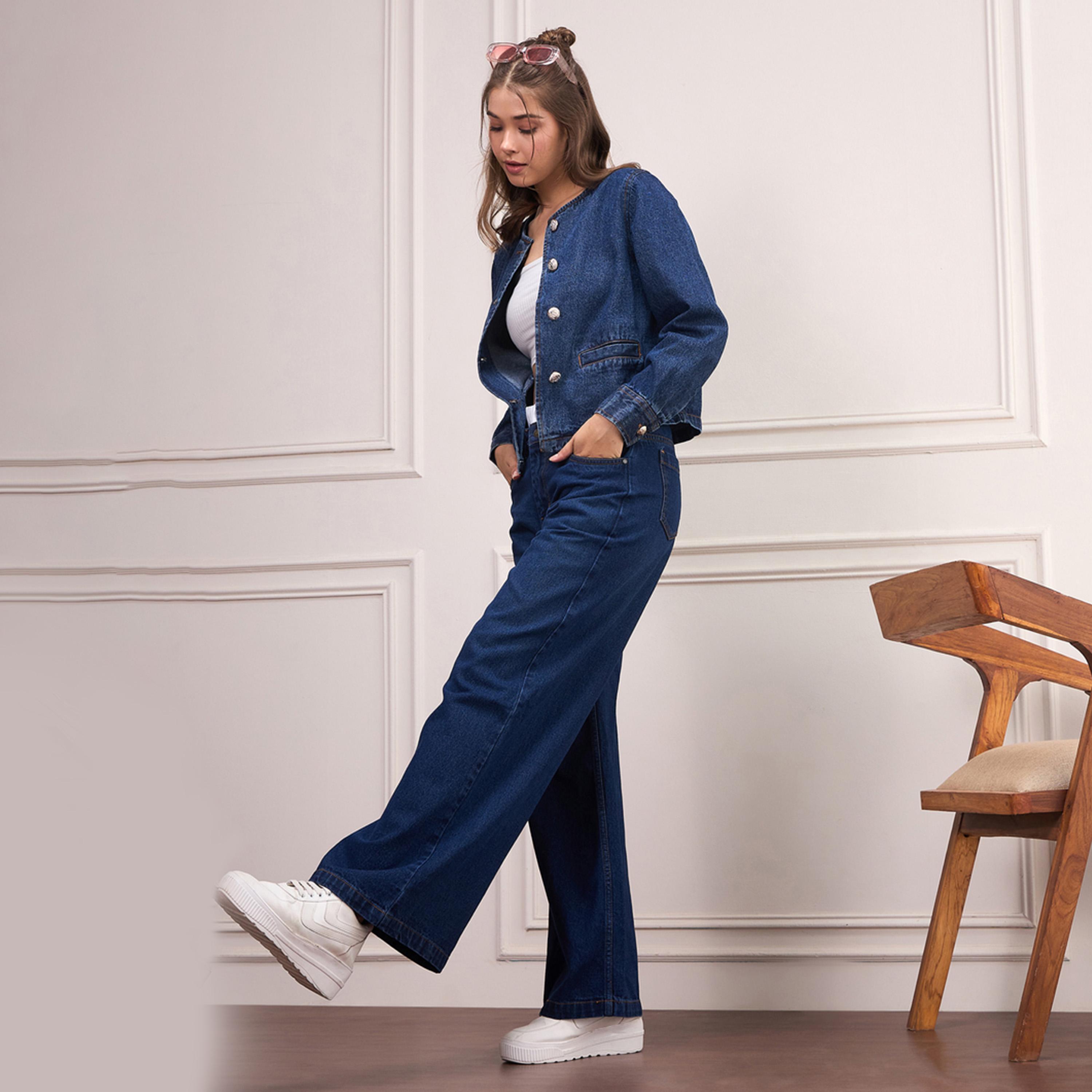 Sassafras X Styli Washed Denim Front Button Jacket-women-winterwear-coatsandjackets-jackets-image-6