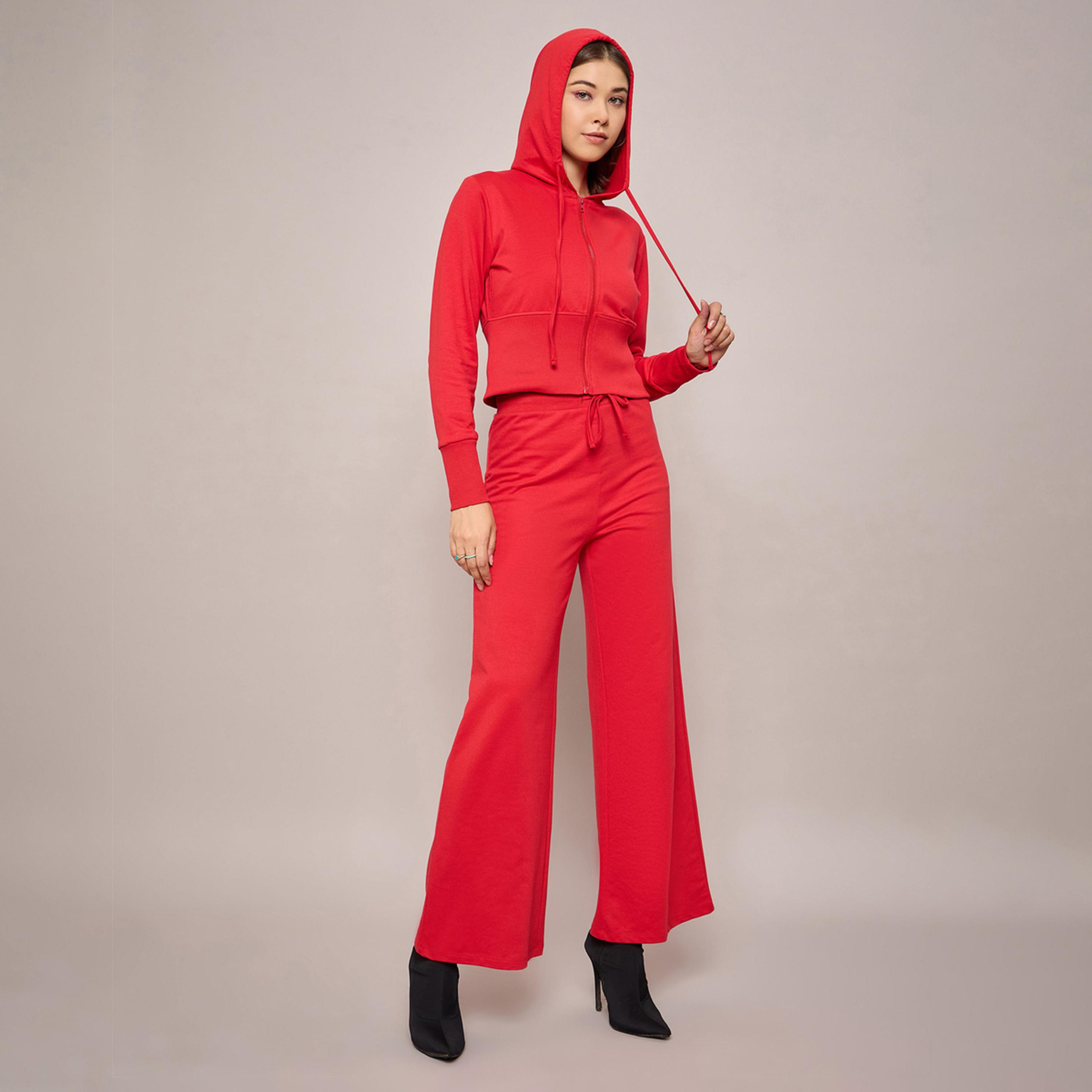 Sassafras X Styli Terry Front Zipper Crop Hooded Jacket-women-winterwear-coatsandjackets-jackets-image-6