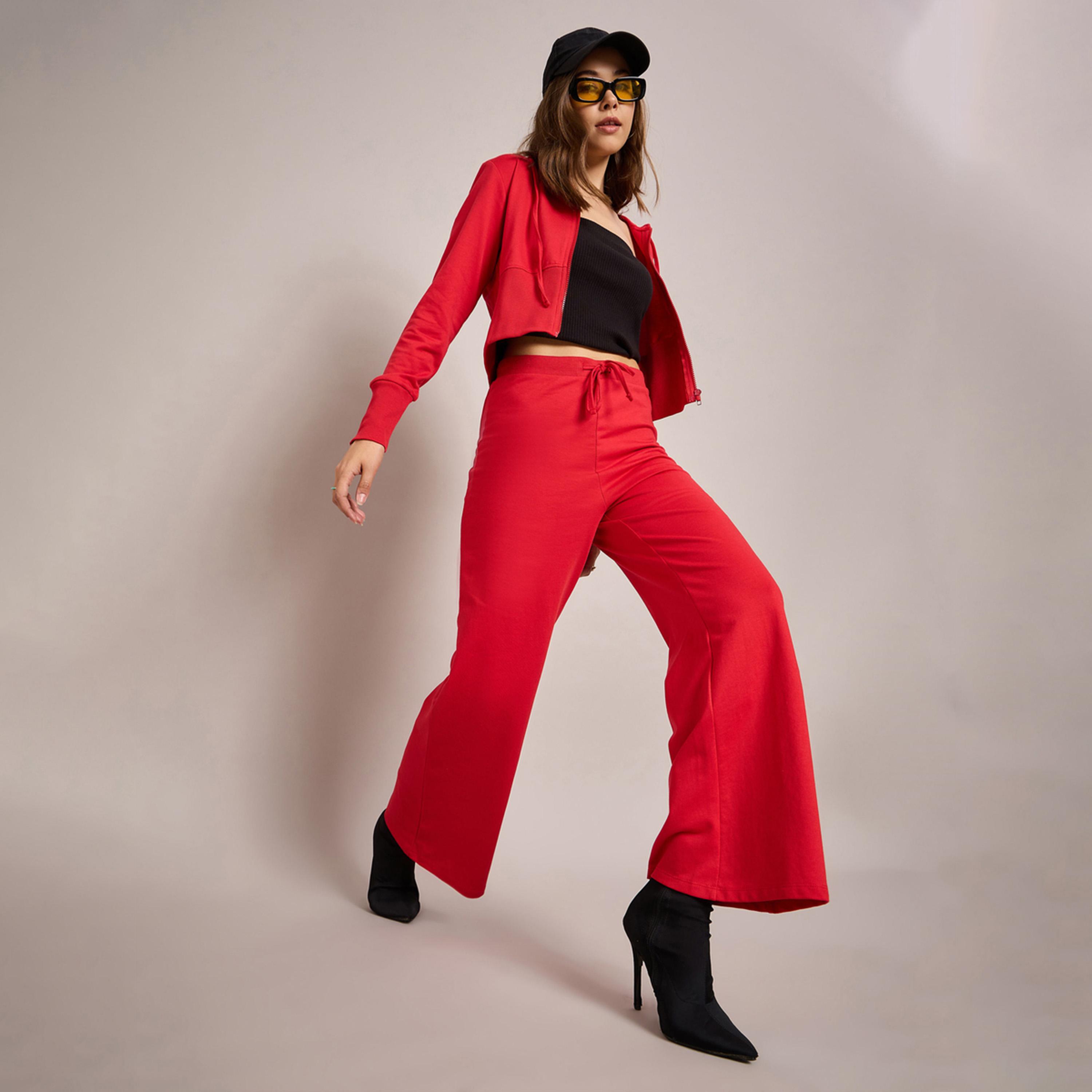 Sassafras X Styli Terry Front Zipper Crop Hooded Jacket-women-winterwear-coatsandjackets-jackets-image-7