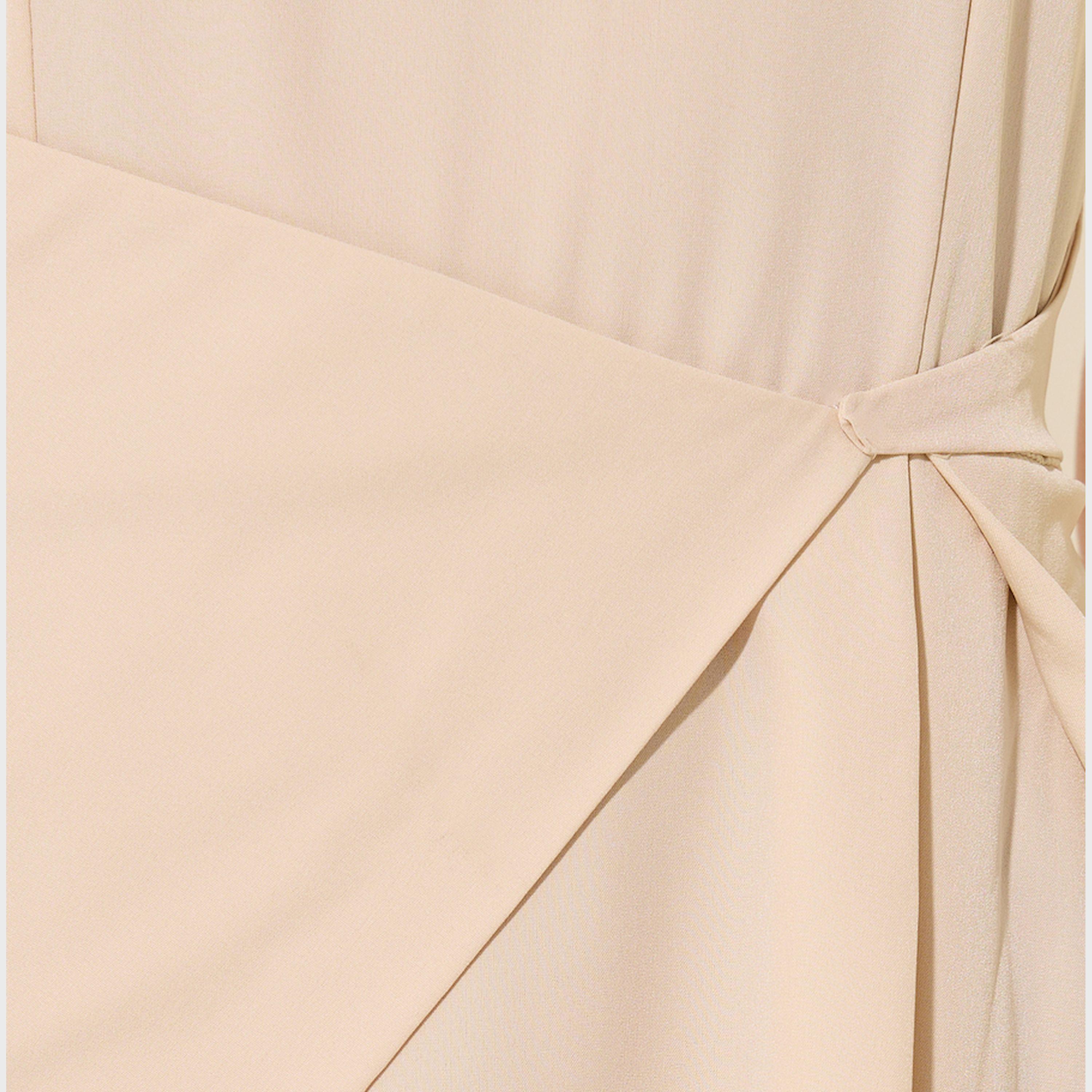 Take Two Solid Boat Neck Sleeveless Wrap Midi Dress-women-clothing-dresses-image-5