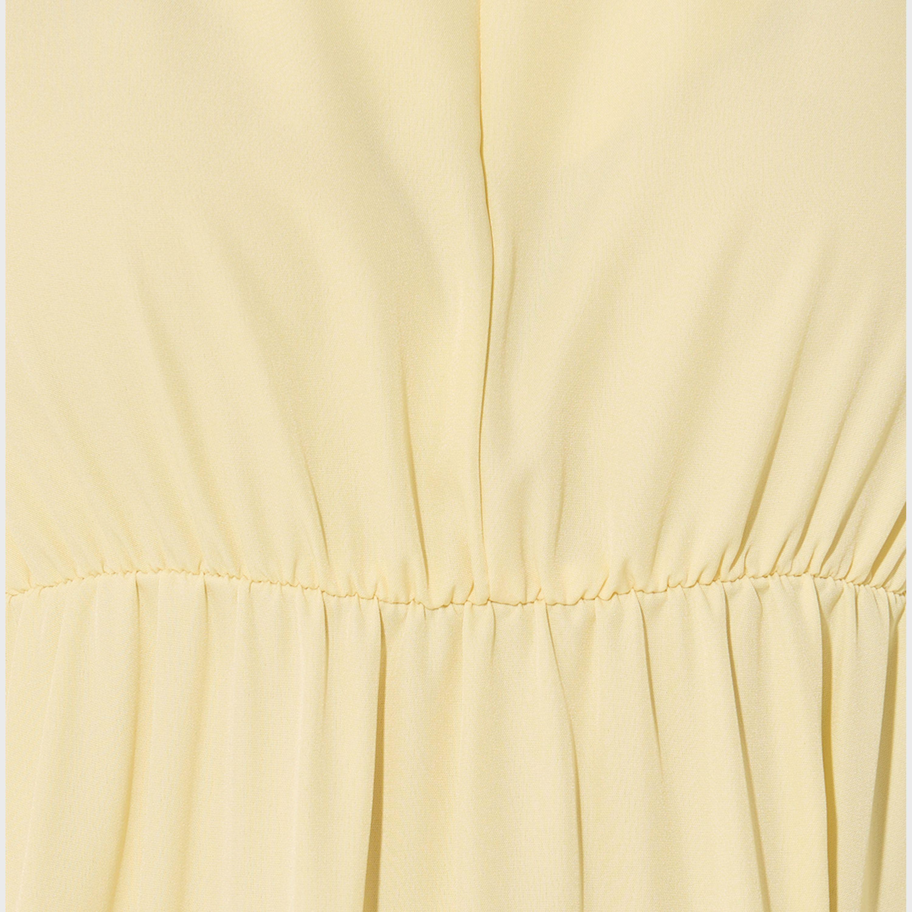 Take Two Solid V-Neck Puff Sleeve Midi Dress-women-clothing-dresses-image-5