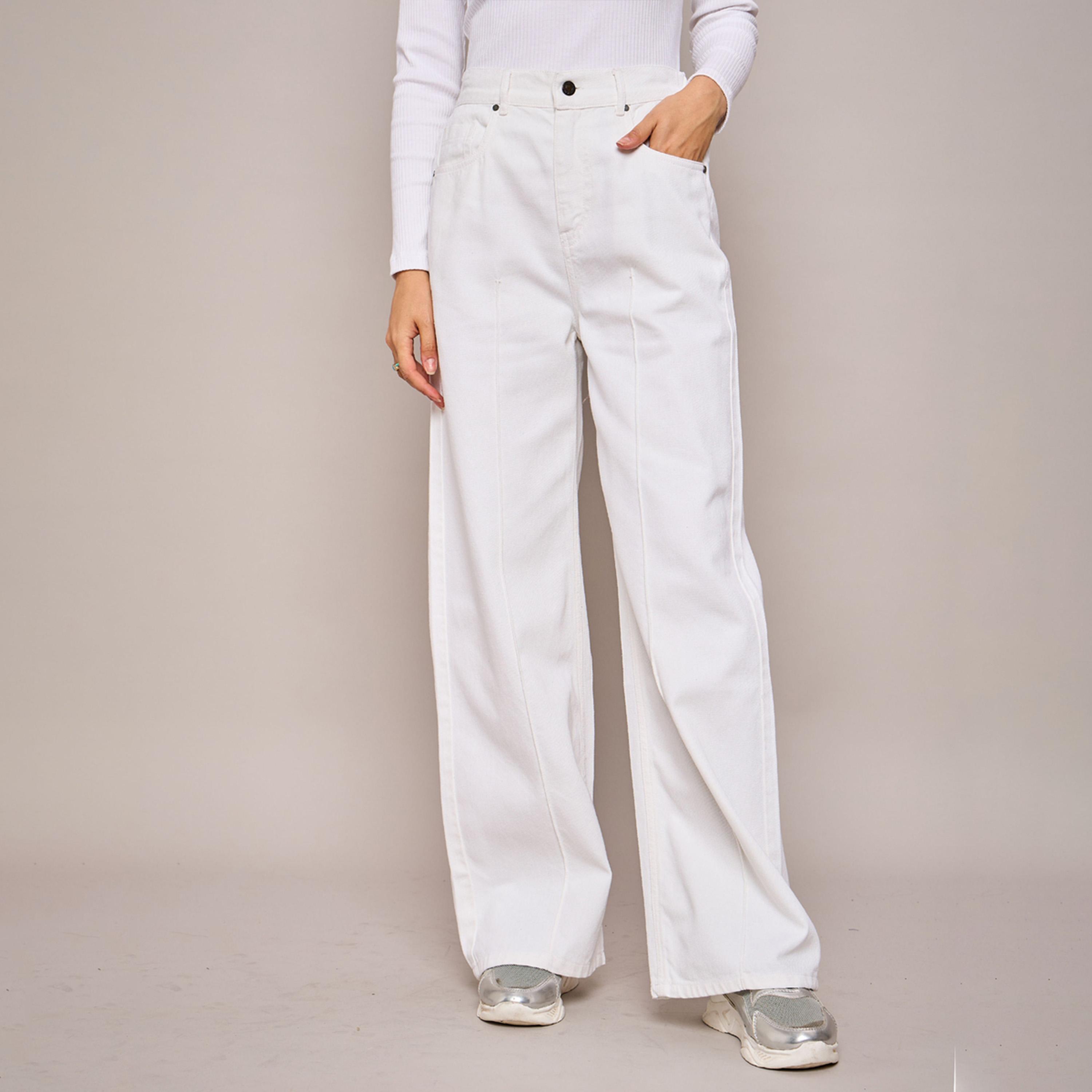 Sassafras X Styli High Rise Straight Fit Jeans-women-clothing-bottoms-jeans-image-8