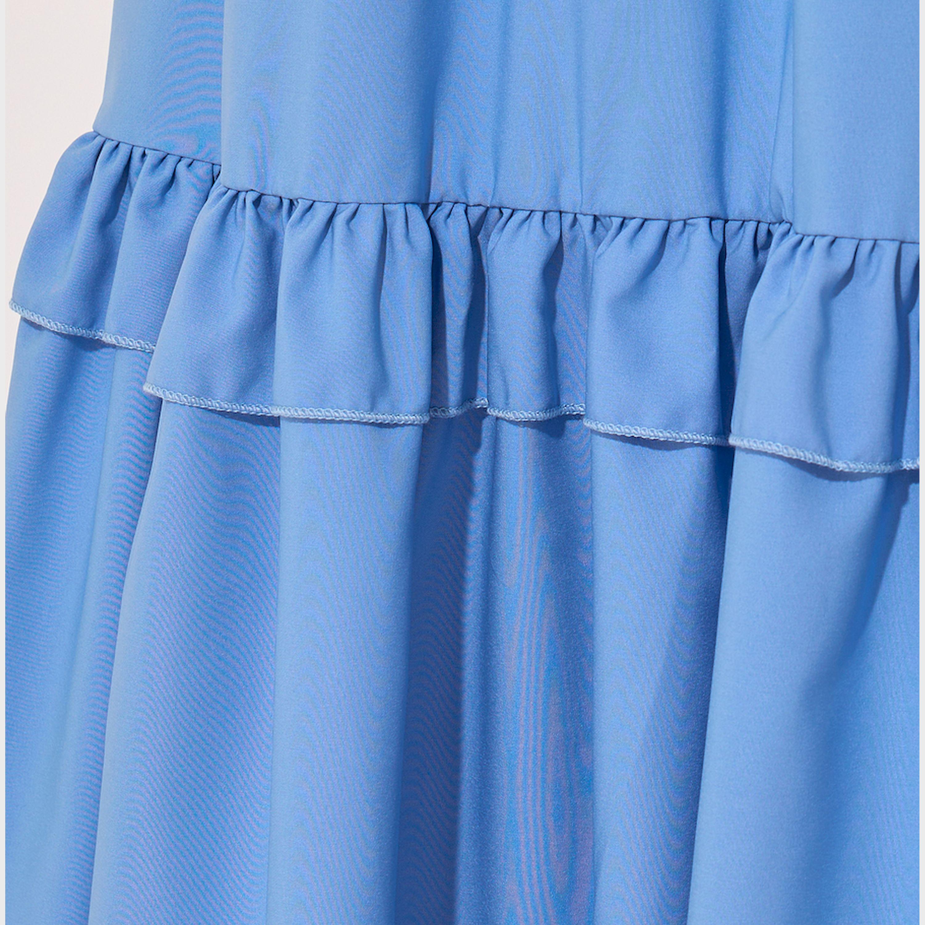 Styli Solid Ruffled Hem A-Line Maxi Skirt-women-clothing-bottoms-skirts-image-3