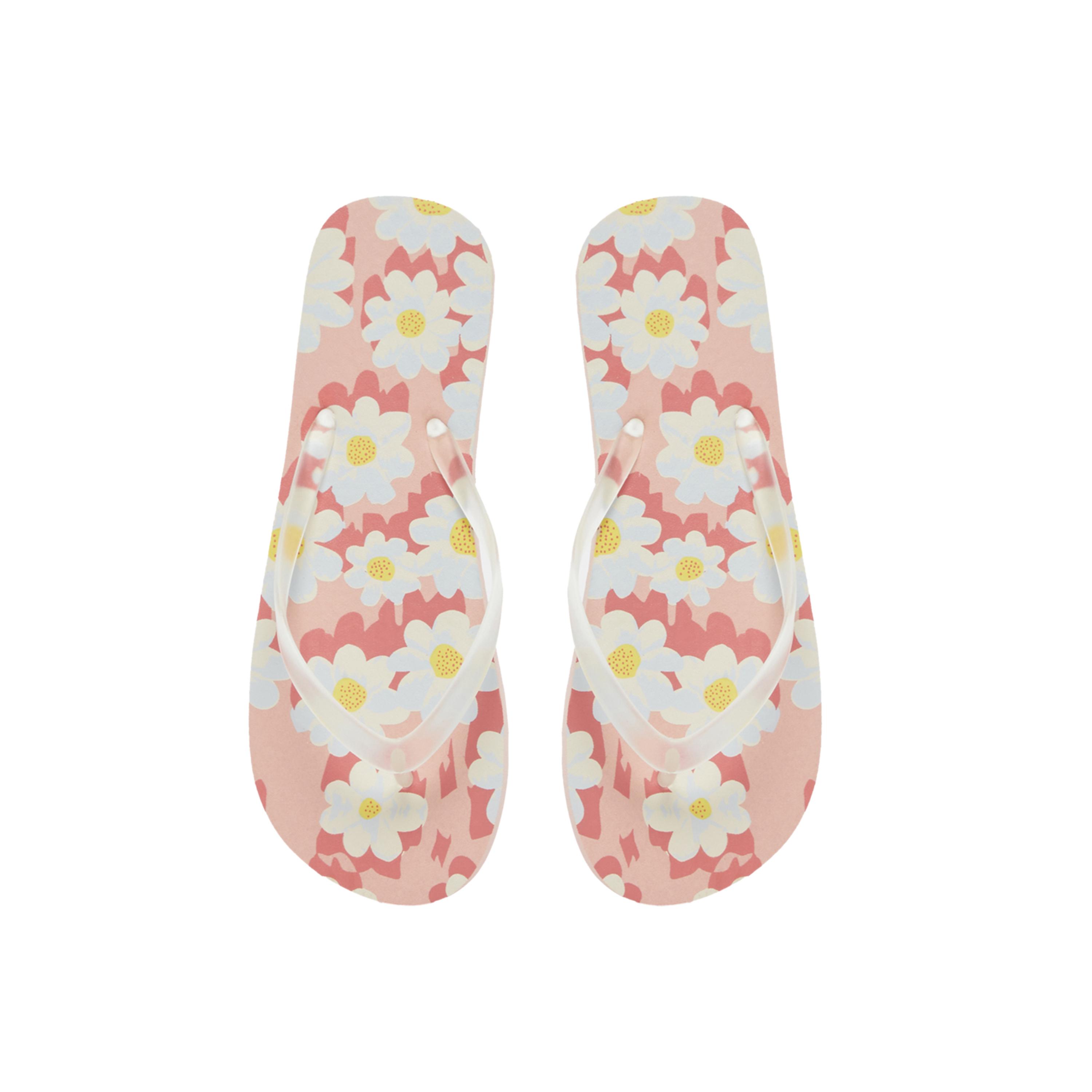 Styli Floral Print Flip Flops-women-shoes-flipflopsandslides-image-5