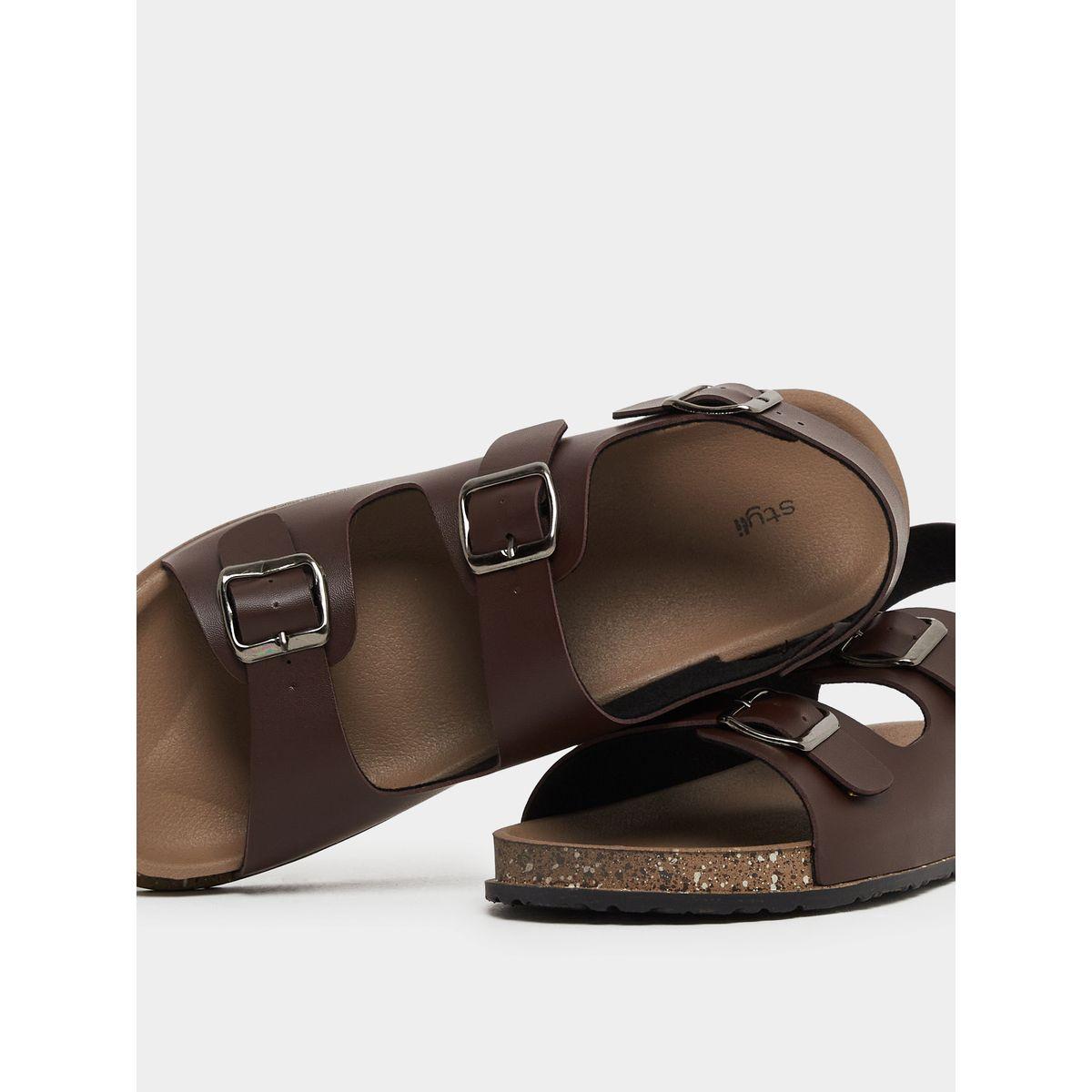 صندل بنعل بلاتفورم وسير كاحل-men-shoes-sandals-image-4