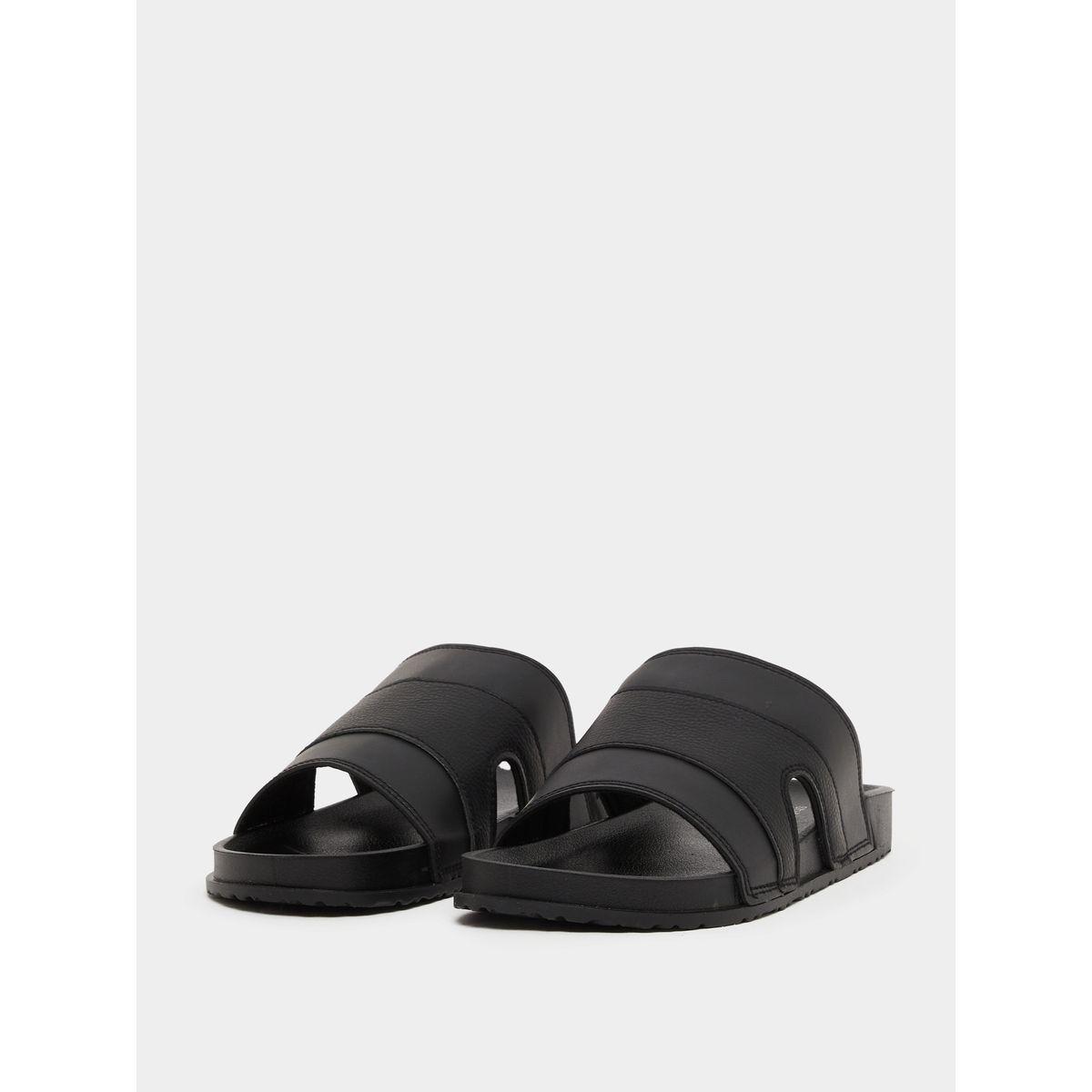 Styli Cut Out Thick Band Slip on Sandals-men-shoes-sandals-image-3