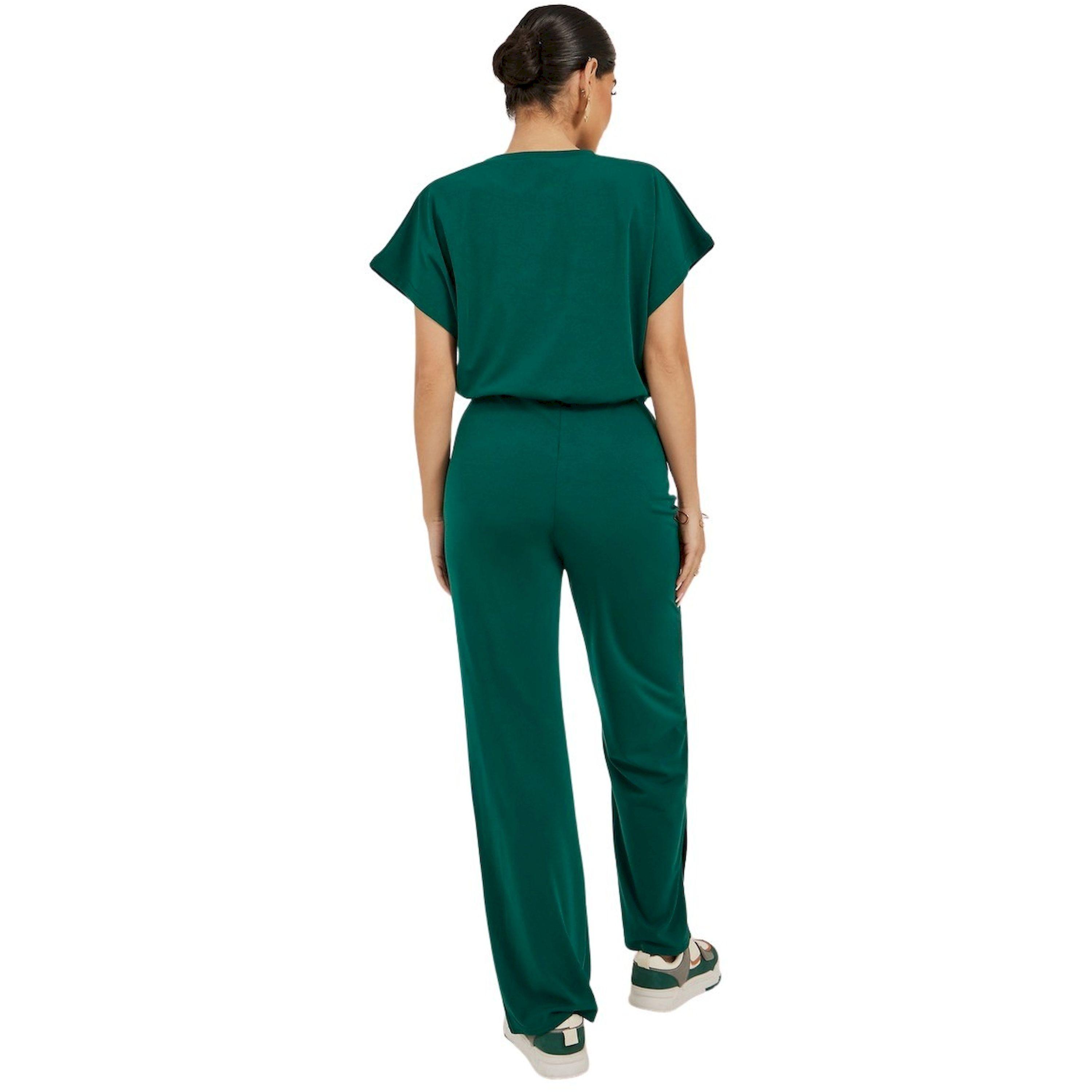 ستايلي -  طقم من توب قصير سادة وبنطال واسع الساق-women-clothing-coordsets-image-6