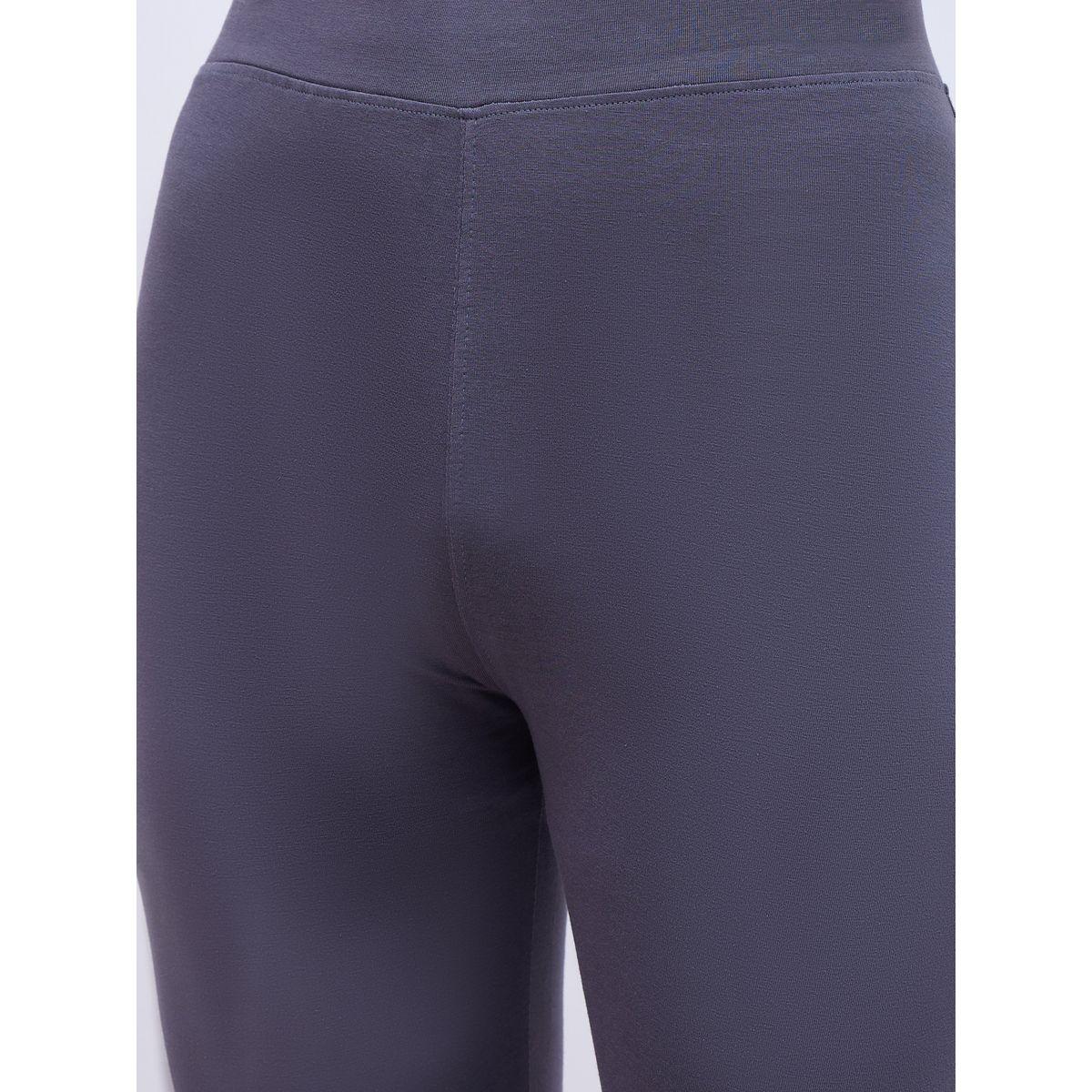 Styli Embossed Detail Round Neck T-Shirt and Leggings Co-Ords-women-clothing-coordsets-image-7