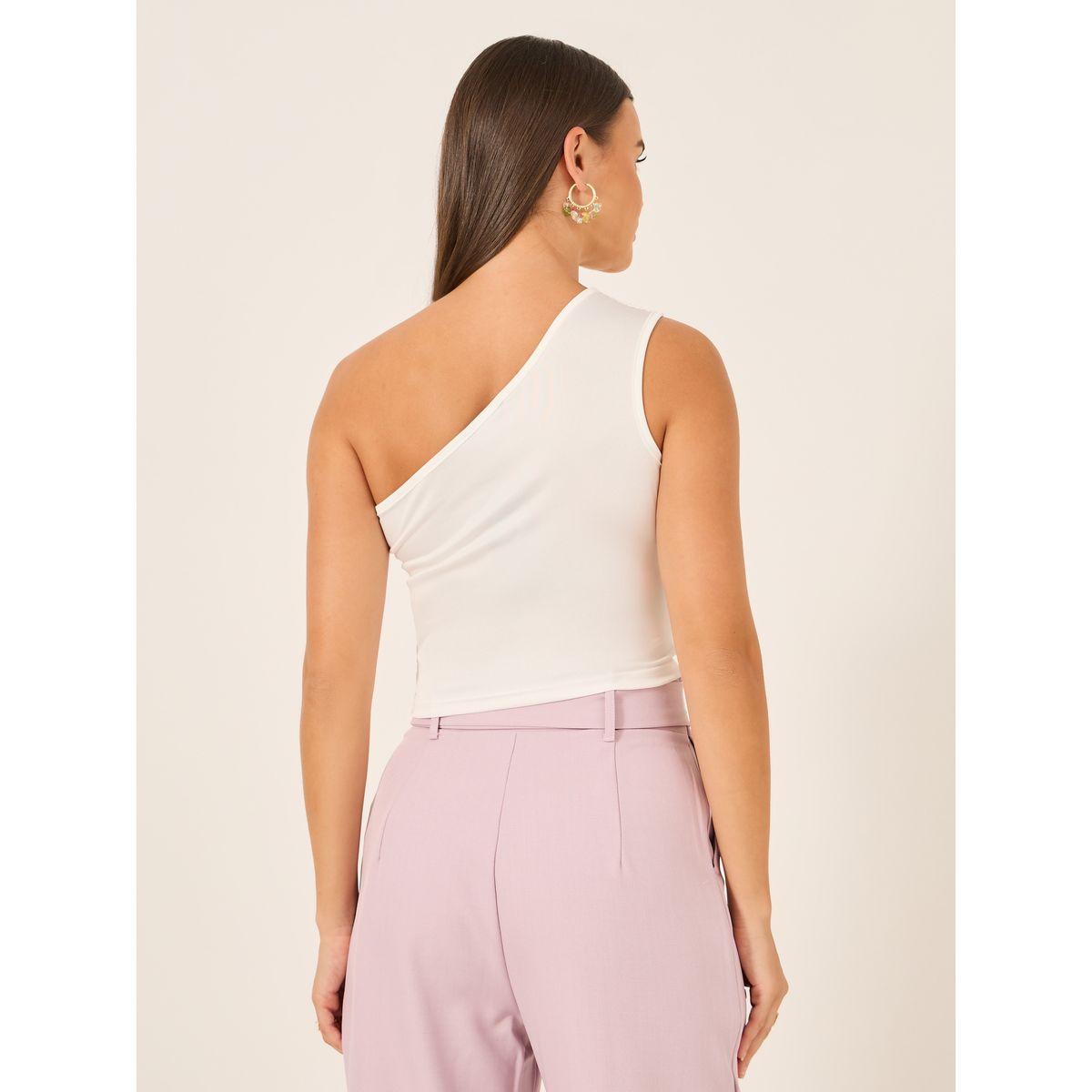 Styli Solid One Shoulder Sleeveless Top-women-clothing-shirtsandblouses-blouses-image-4