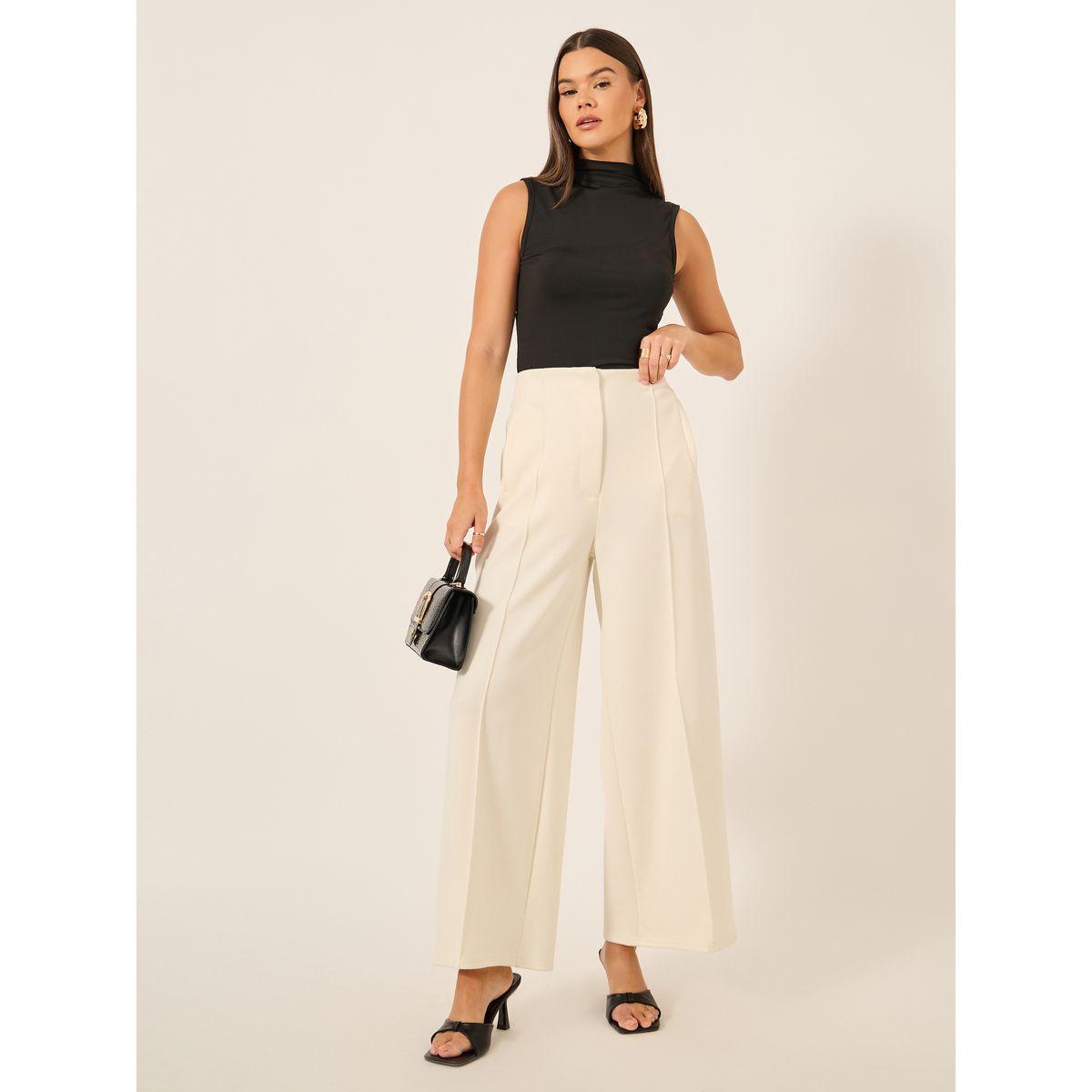 Styli Solid Sleeveless High Neck Top-women-clothing-shirtsandblouses-blouses-image-2