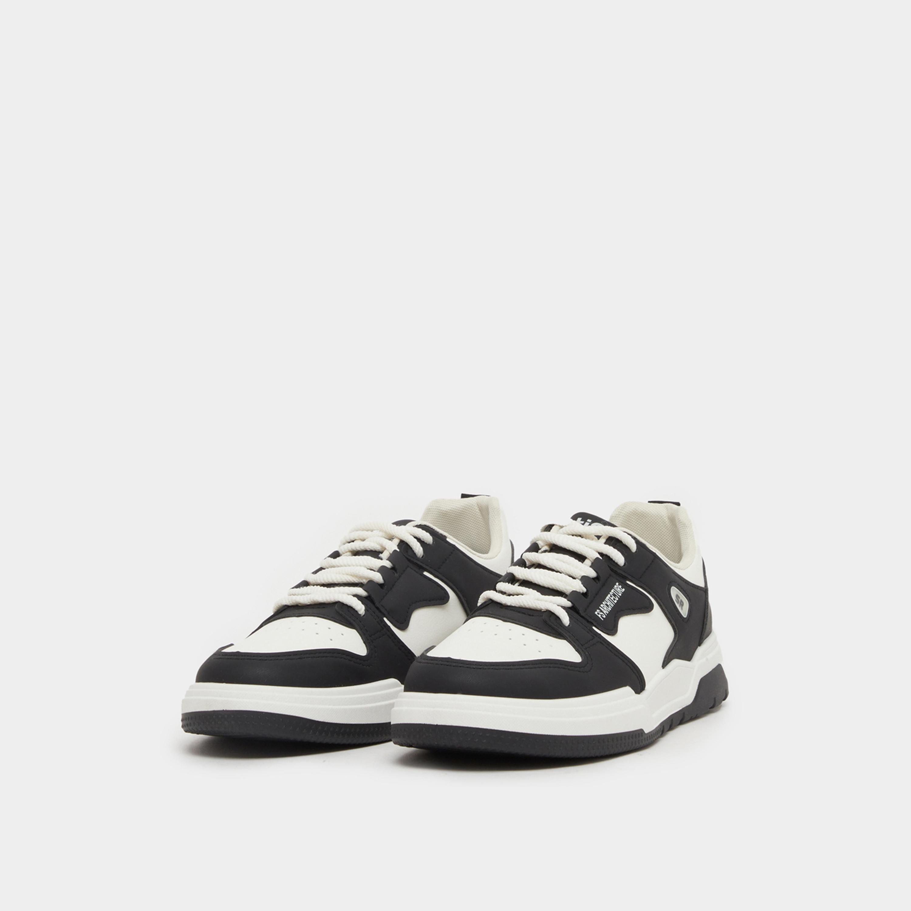 ستايلي - حذاء رياضي سكيت بورد بألوان متباينة برباط-men-shoes-sneakers-image-2