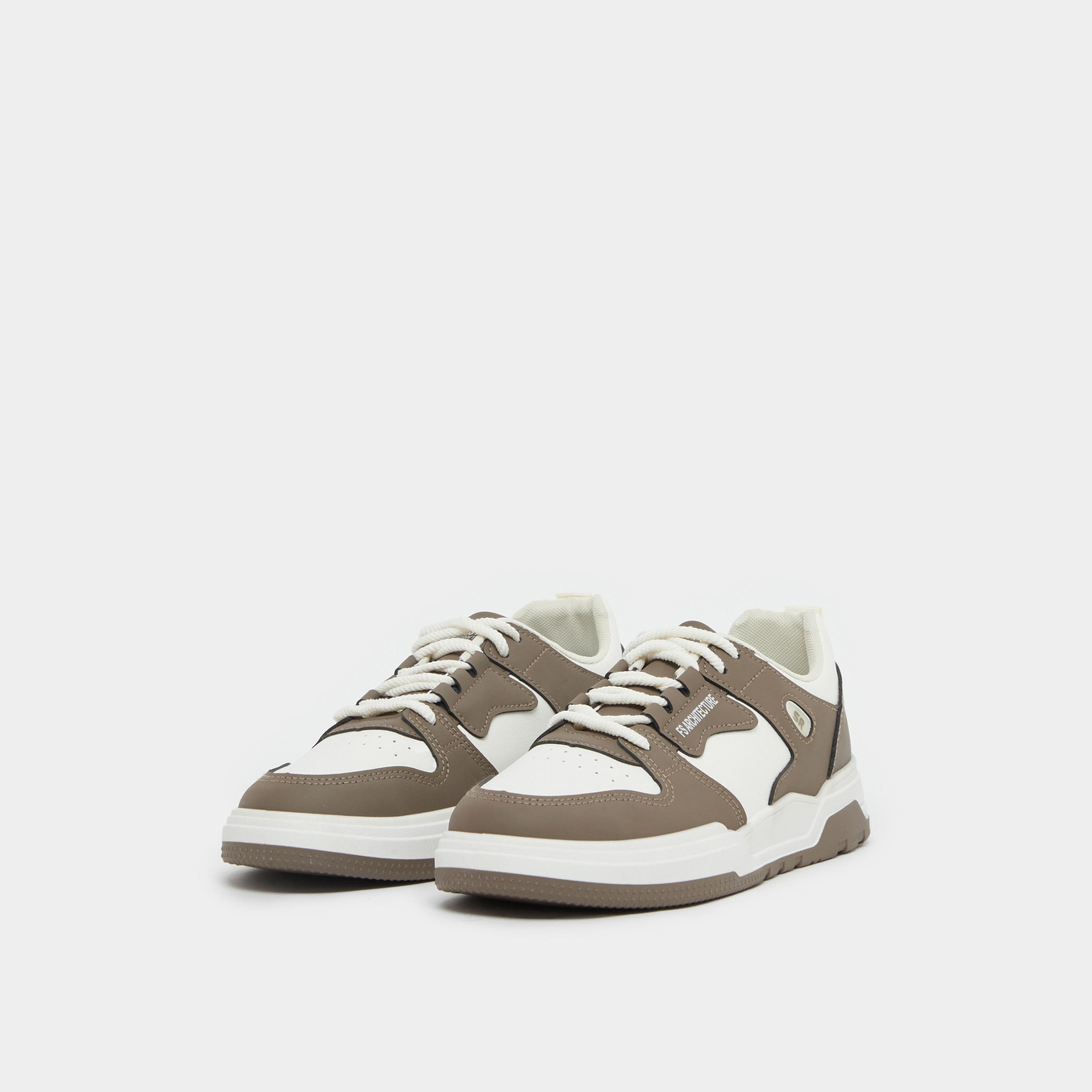 ستايلي - حذاء رياضي سكيت بورد بألوان متباينة برباط-men-shoes-sneakers-image-2