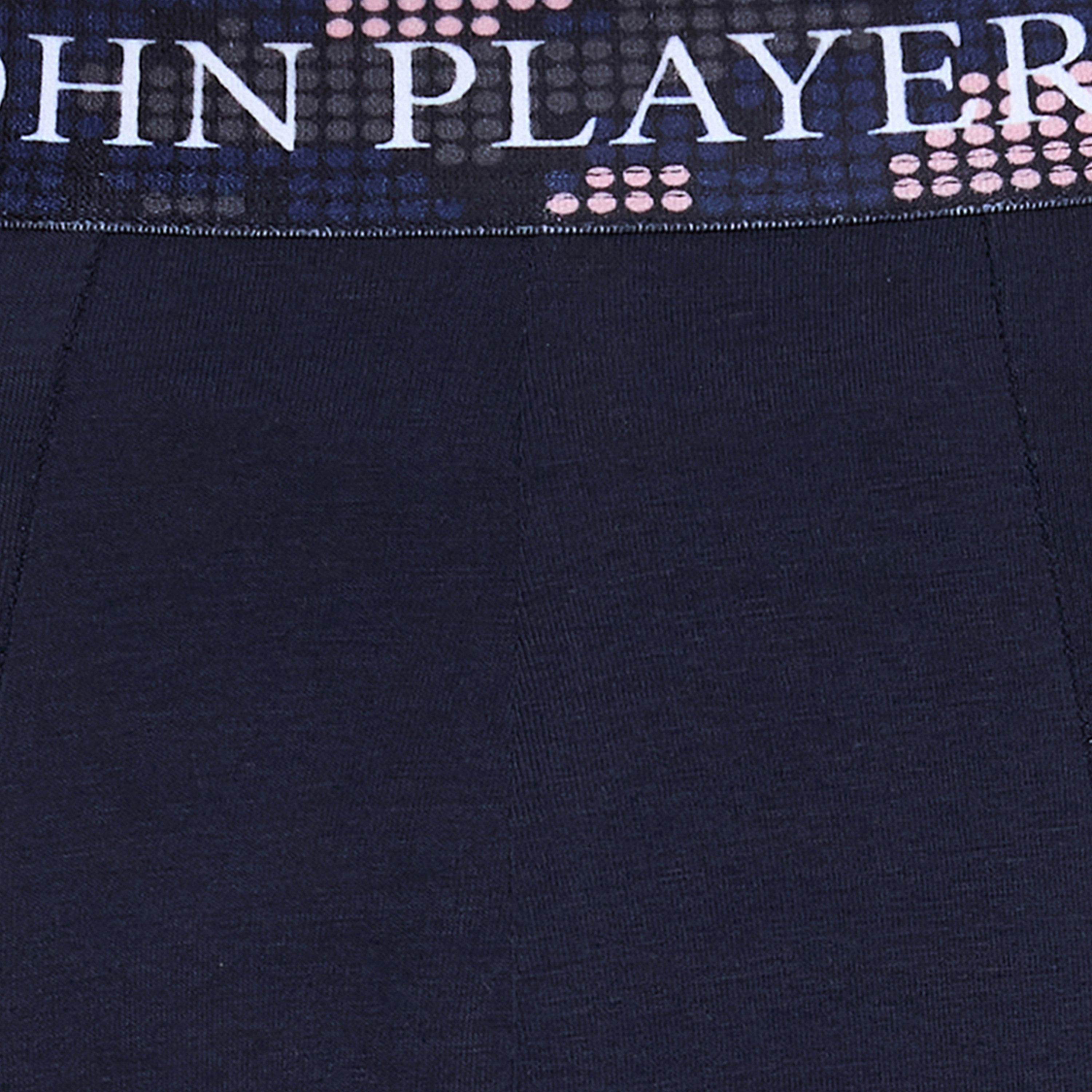 John Player X Styli Pack of 2 - Solid Trunk with Sublimation Waistband-men-clothing-innerwear-underwear-image-7