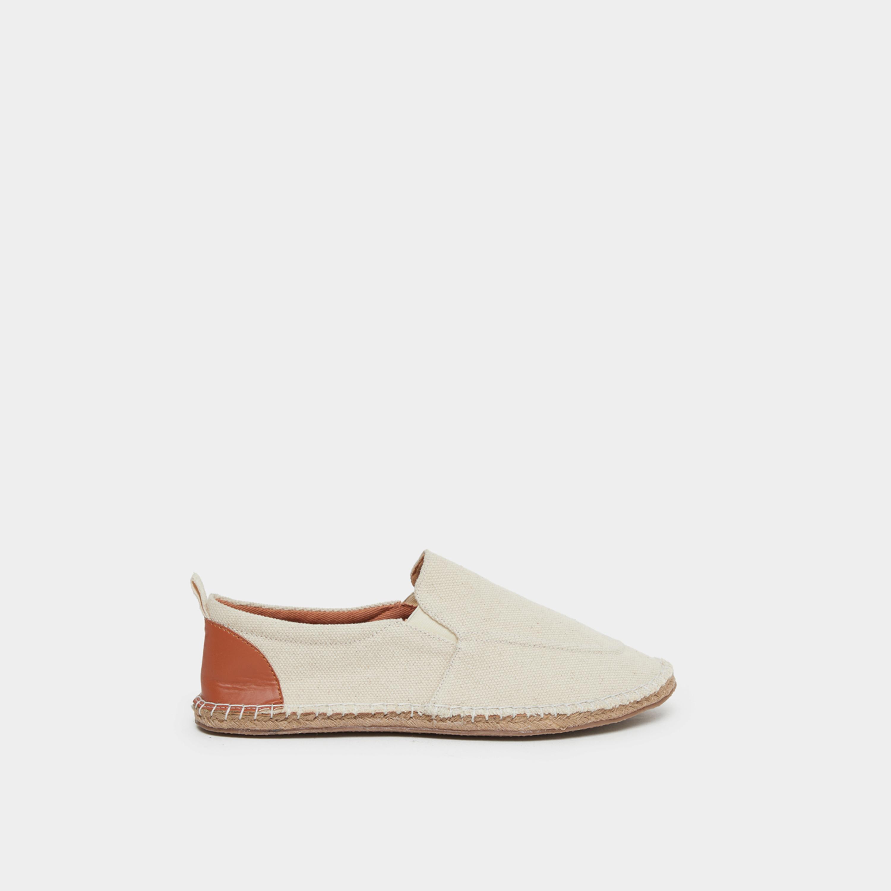 ستايلي - حذاء إسبادريل قماشي  لون اوف وايت سهل الارتداء للرجال-men-shoes-loafersandmoccasins-image-2