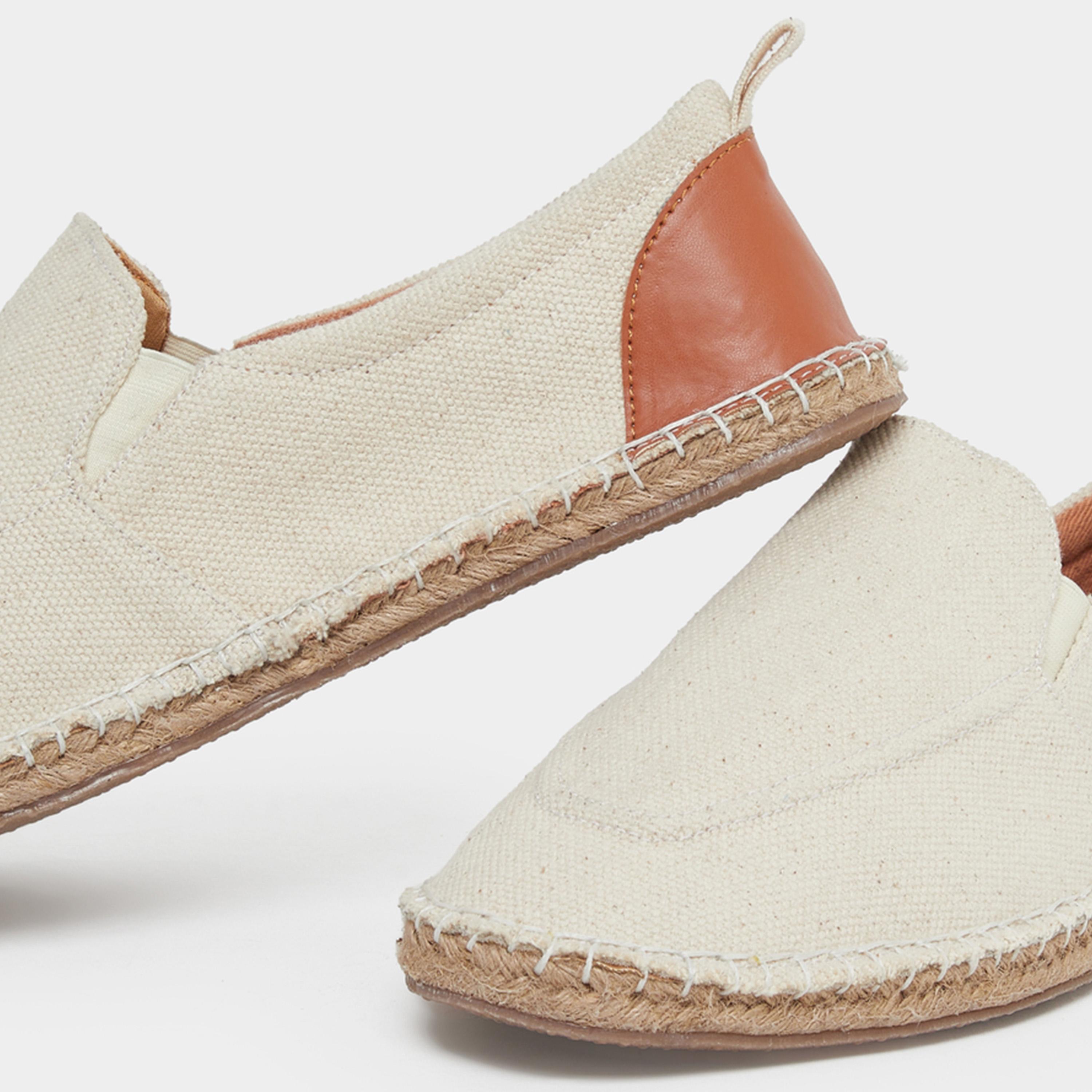 ستايلي - حذاء إسبادريل قماشي  لون اوف وايت سهل الارتداء للرجال-men-shoes-loafersandmoccasins-image-3