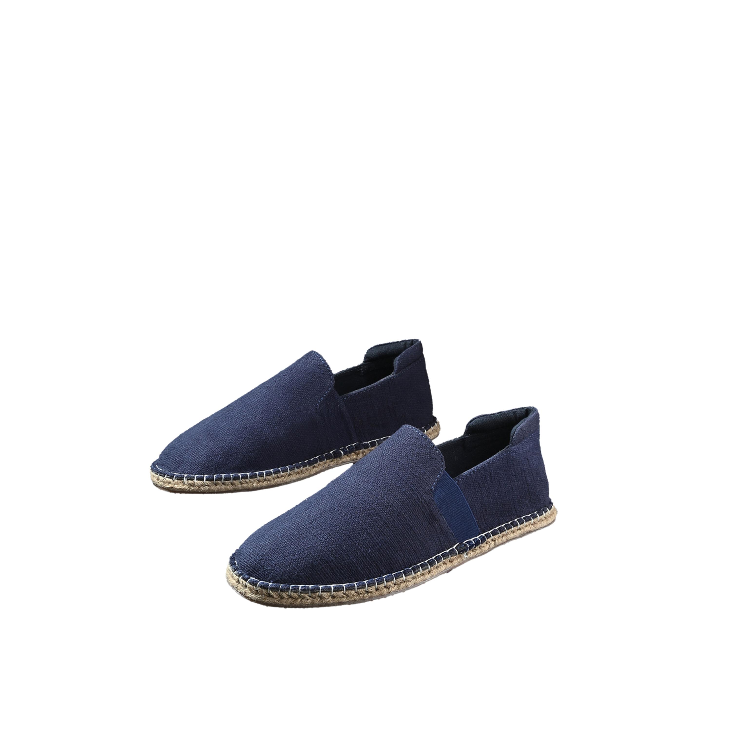 ستايلي - حذاء إسبادريل سهل الارتداء بتفاصيل خياطة متباينة-men-shoes-loafersandmoccasins-image-1