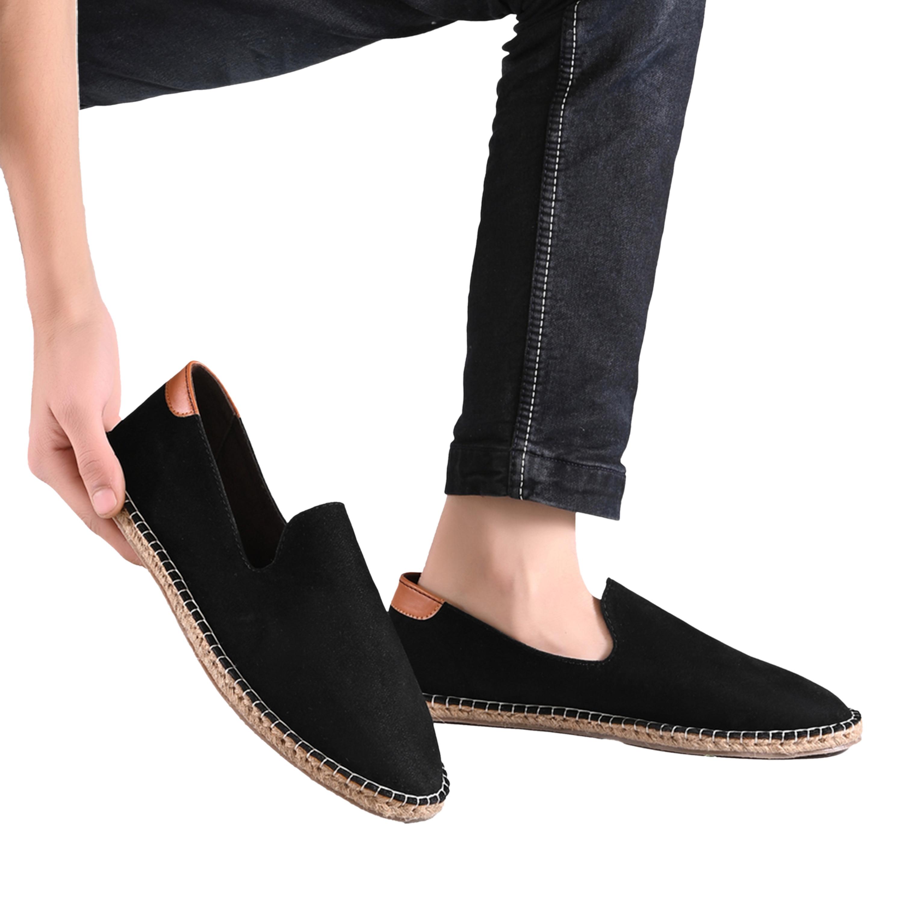 ستايلي - حذاء إسبادريل سهل الارتداء بتفاصيل خياطة متباينة-men-shoes-loafersandmoccasins-image-2