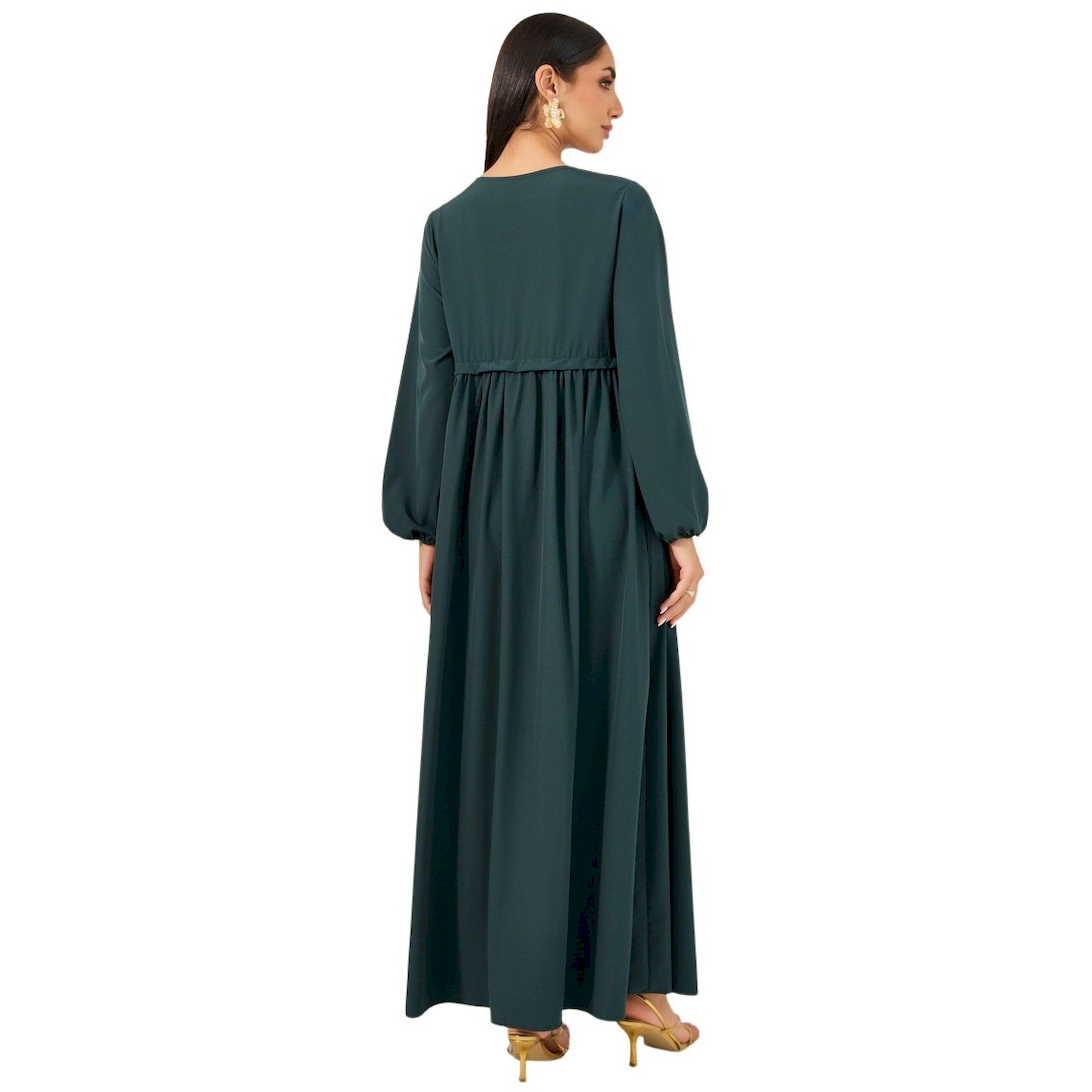 Styli Solid Long Sleeve Jalabiya-women-arabicclothing-jalabiyas-image-5