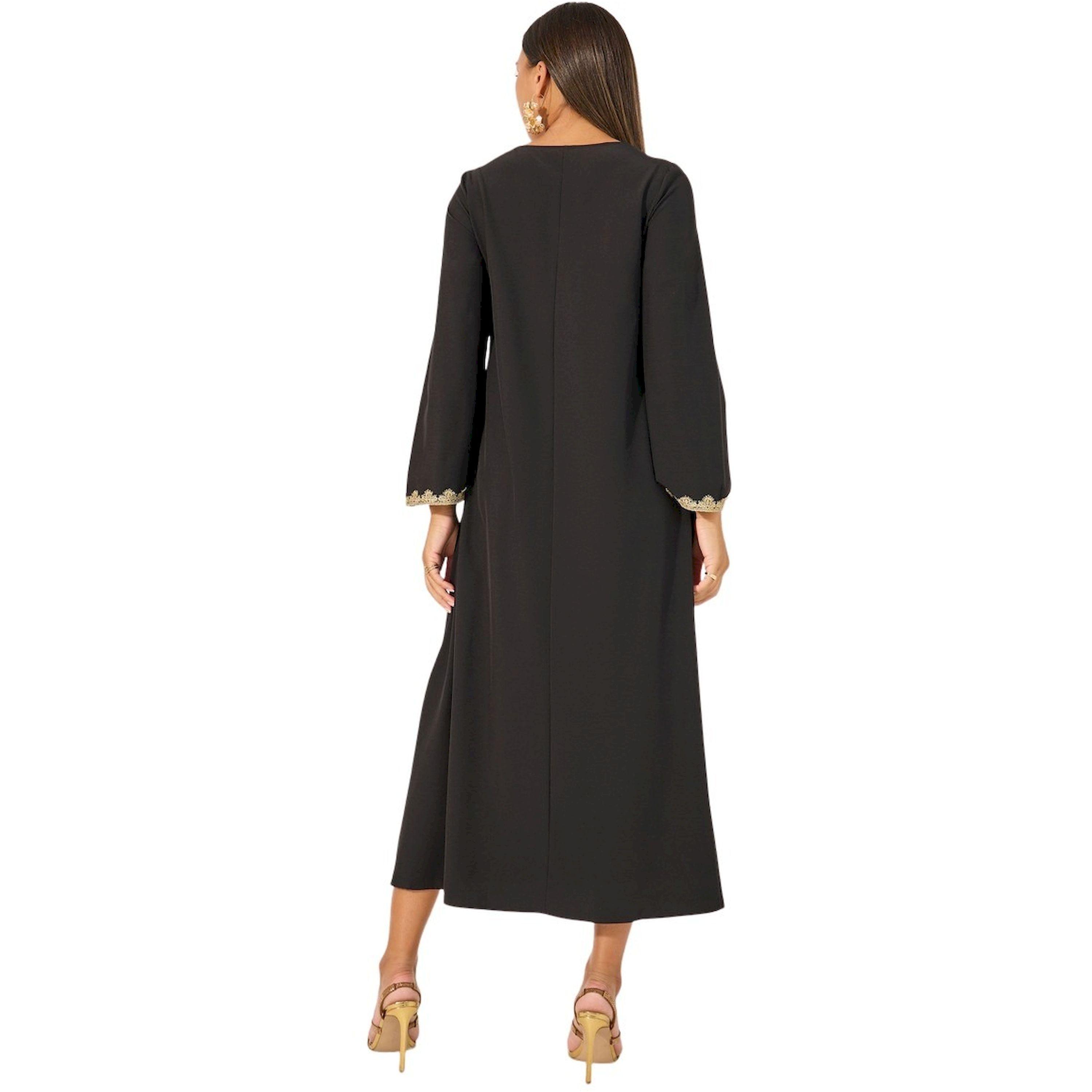 Styli Embroidered V Neck A-Line Jalabiya-women-arabicclothing-jalabiyas-image-5