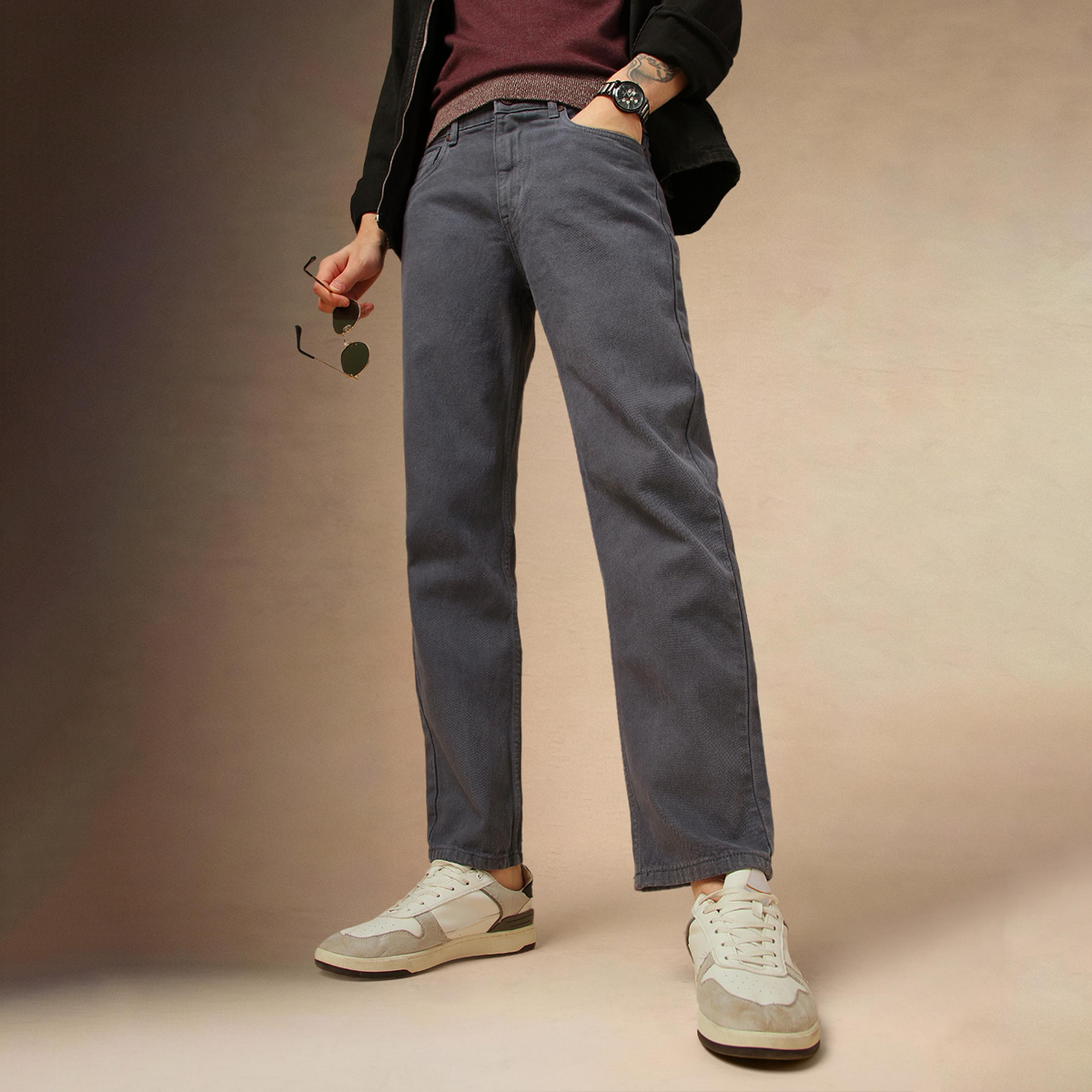 Dennis Lingo X Styli Mid Rise Straight Fit Jeans-men-clothing-bottoms-jeans-image-1