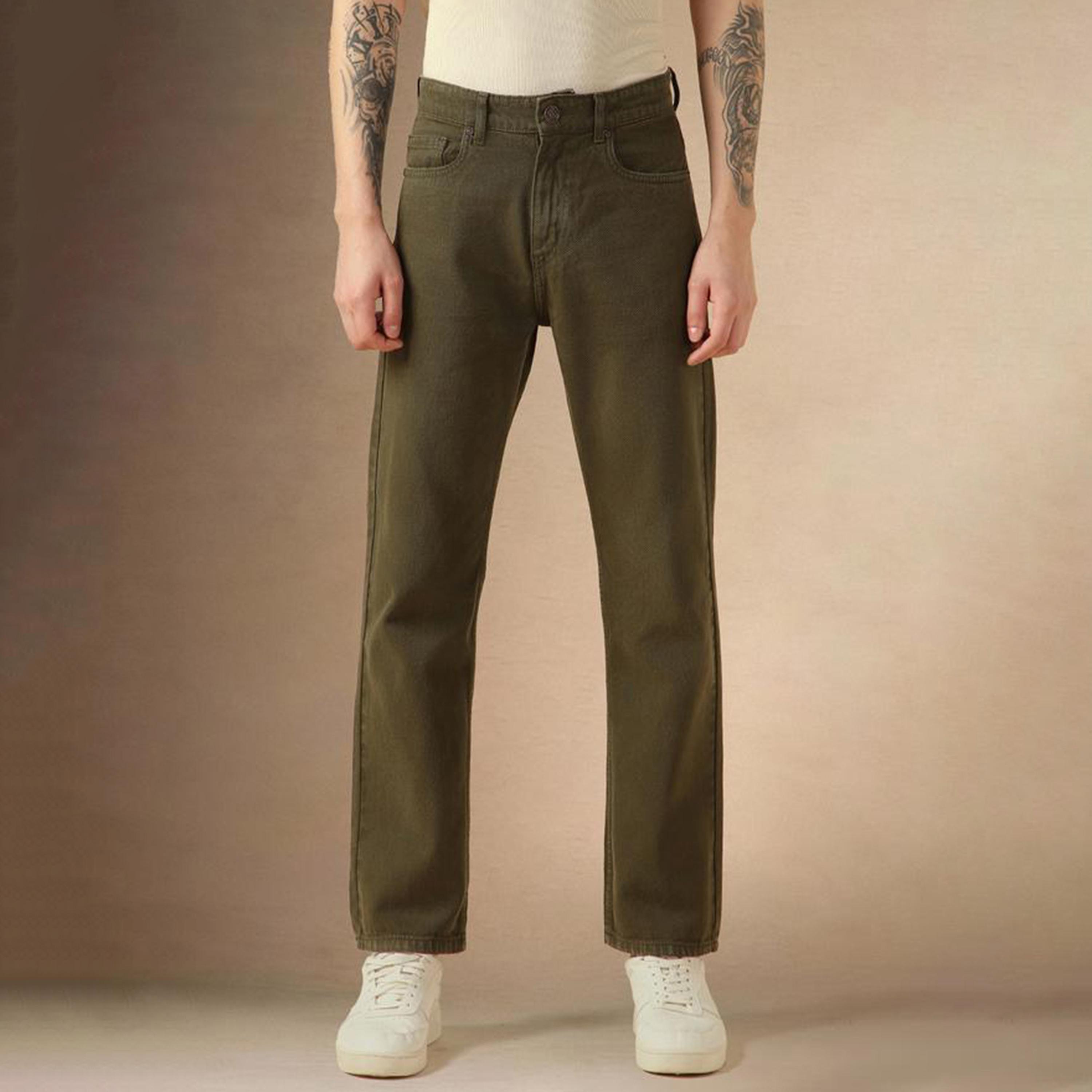 دينيس لينغو × ستايلي - بنطال جينز بخصر متوسط الارتفاع بقصّة مستقيمة-men-clothing-bottoms-jeans-image-6