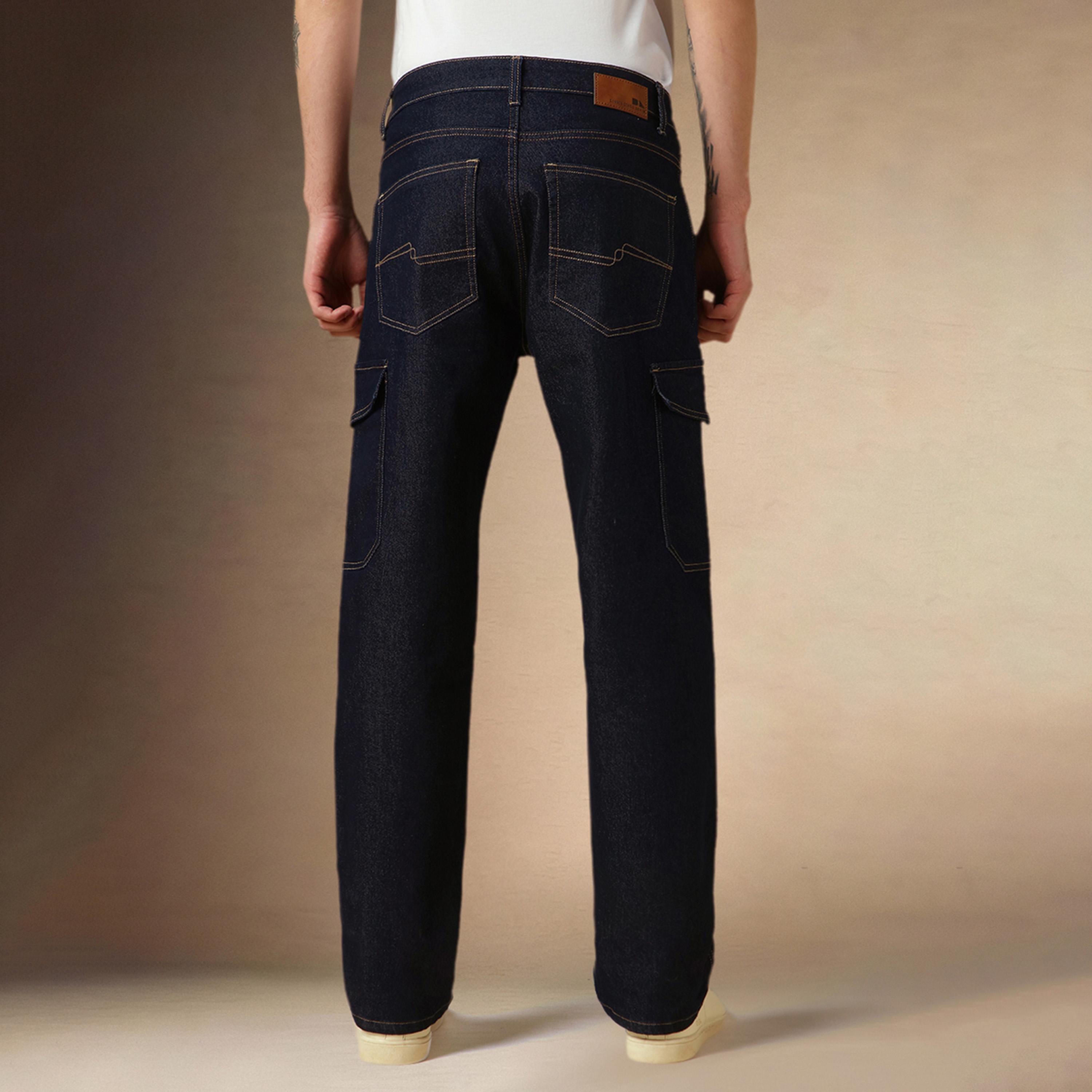 Dennis Lingo X Styli Mid Rise Relaxed Fit Jeans With Side Pockets Detail-men-clothing-bottoms-jeans-image-3