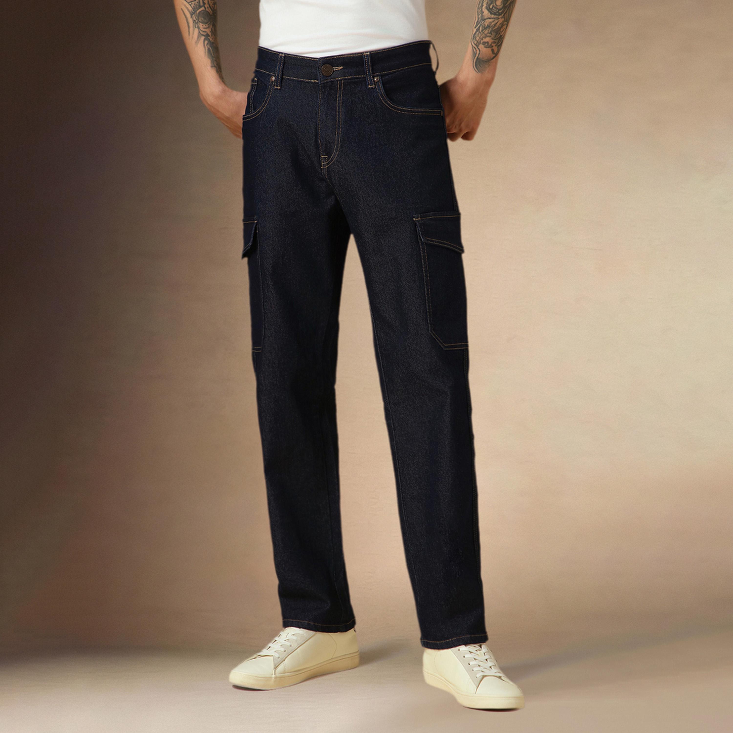 Dennis Lingo X Styli Mid Rise Relaxed Fit Jeans With Side Pockets Detail-men-clothing-bottoms-jeans-image-6