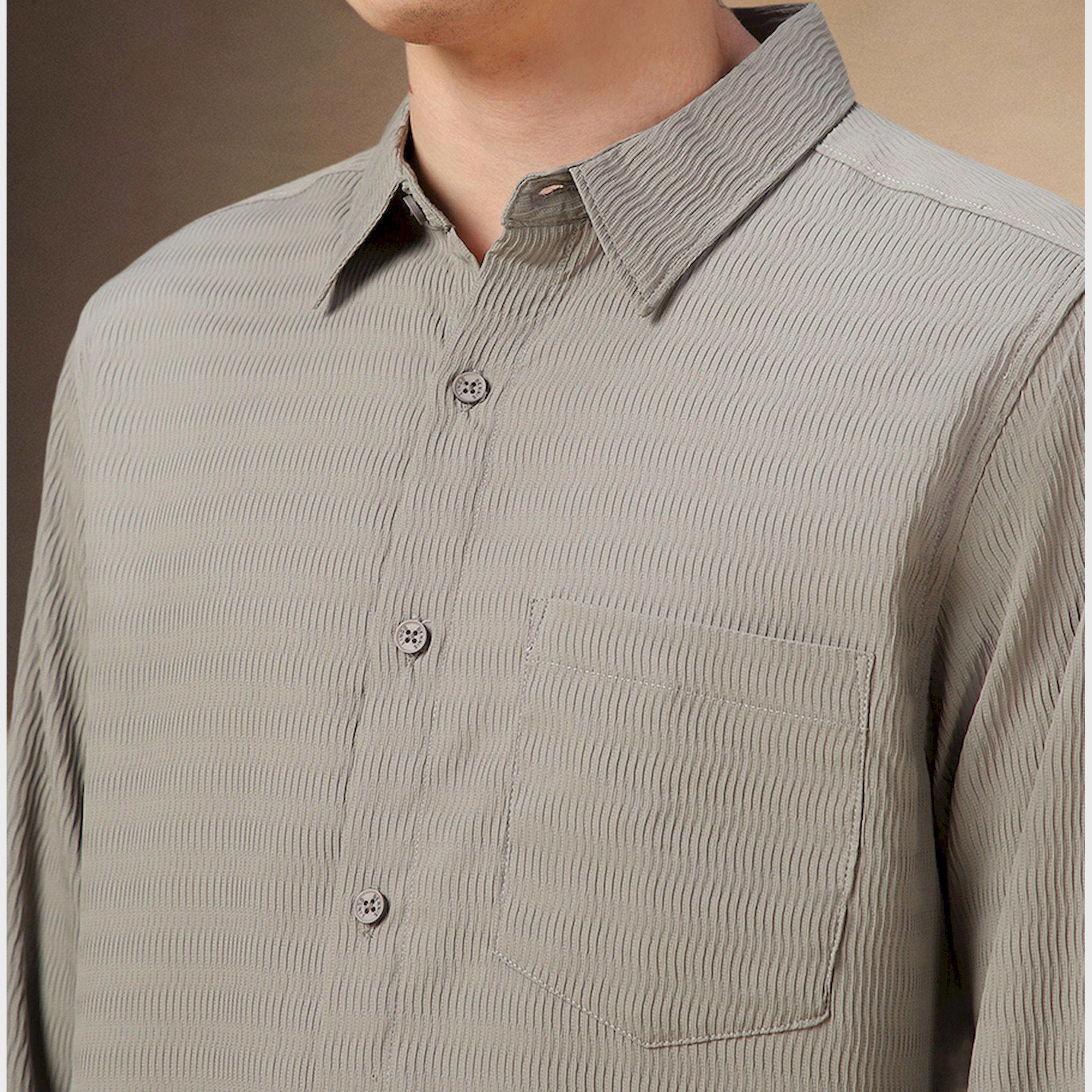 Dennis Lingo X Styli Textured Regular Fit Collared Shirt With Pocket-men-clothing-shirts-image-4
