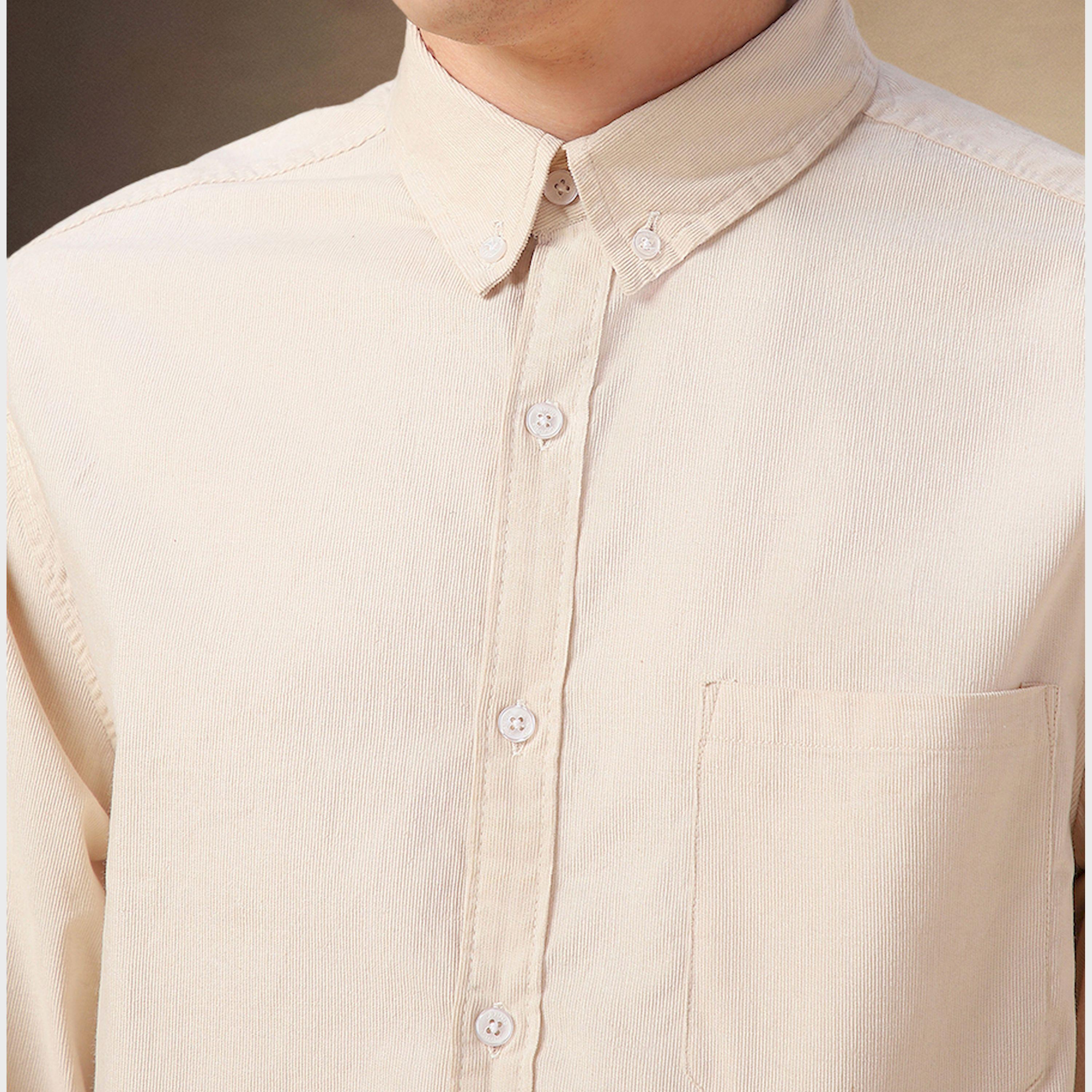 Dennis Lingo X Styli Solid Relaxed Fit Spread Collar Shirt-men-clothing-shirts-image-4