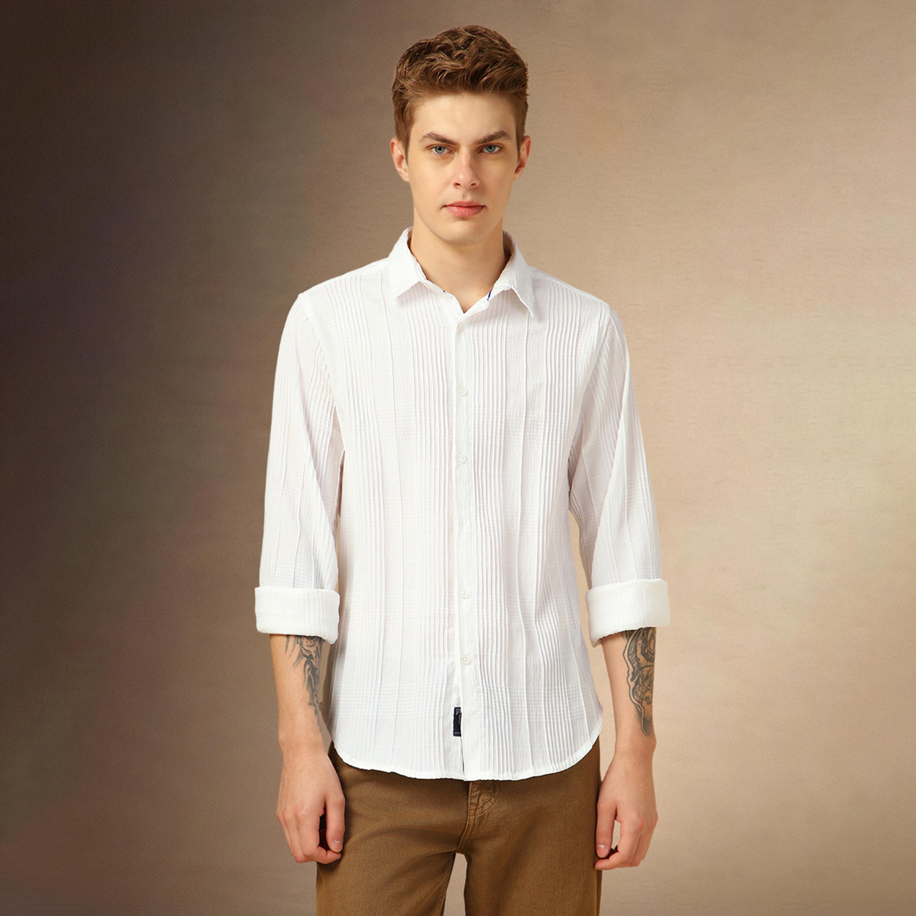 Dennis Lingo X Styli Relaxed Fit Spread Collar Textured Shirt With Pintuck Detail-men-clothing-shirts-image-6