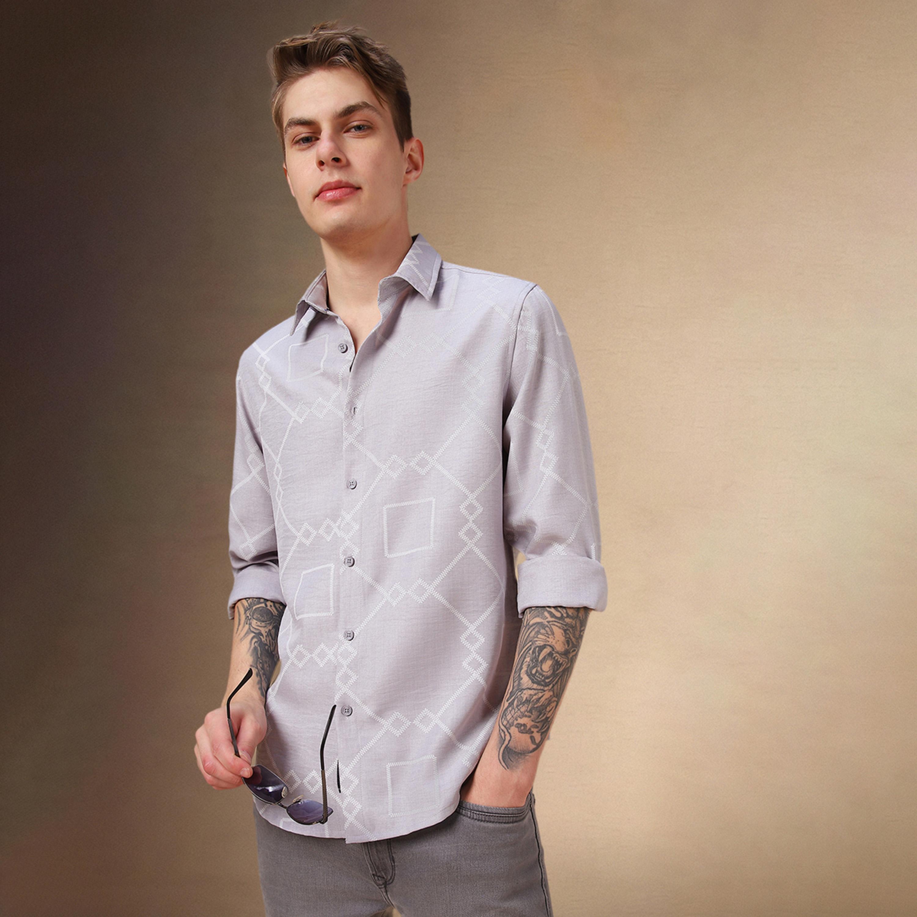 Dennis Lingo X Styli Printed Relaxed Fit Spread Collar Shirt-men-clothing-shirts-image-1
