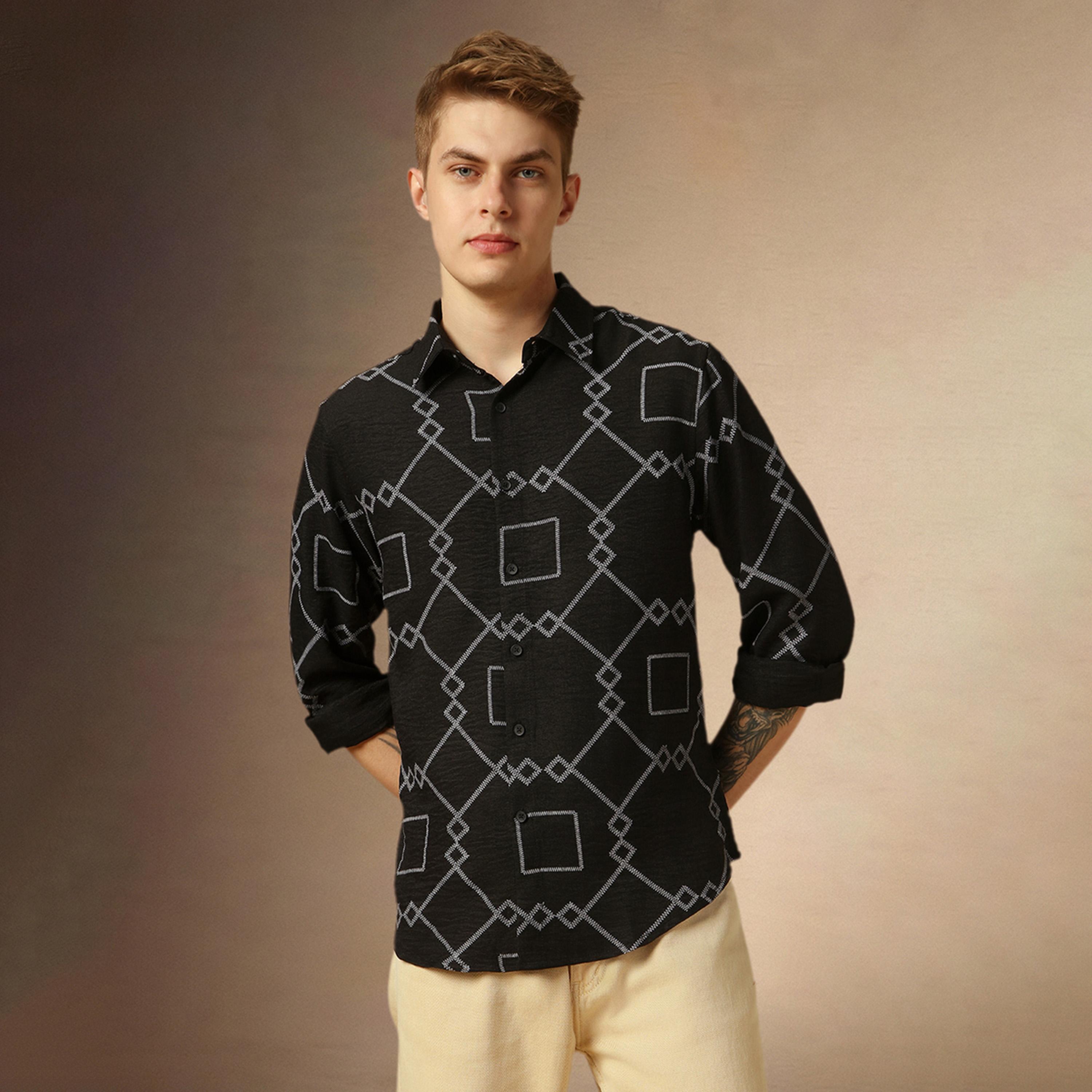 Dennis Lingo X Styli Printed Relaxed Fit Spread Collar Shirt-men-clothing-shirts-image-6