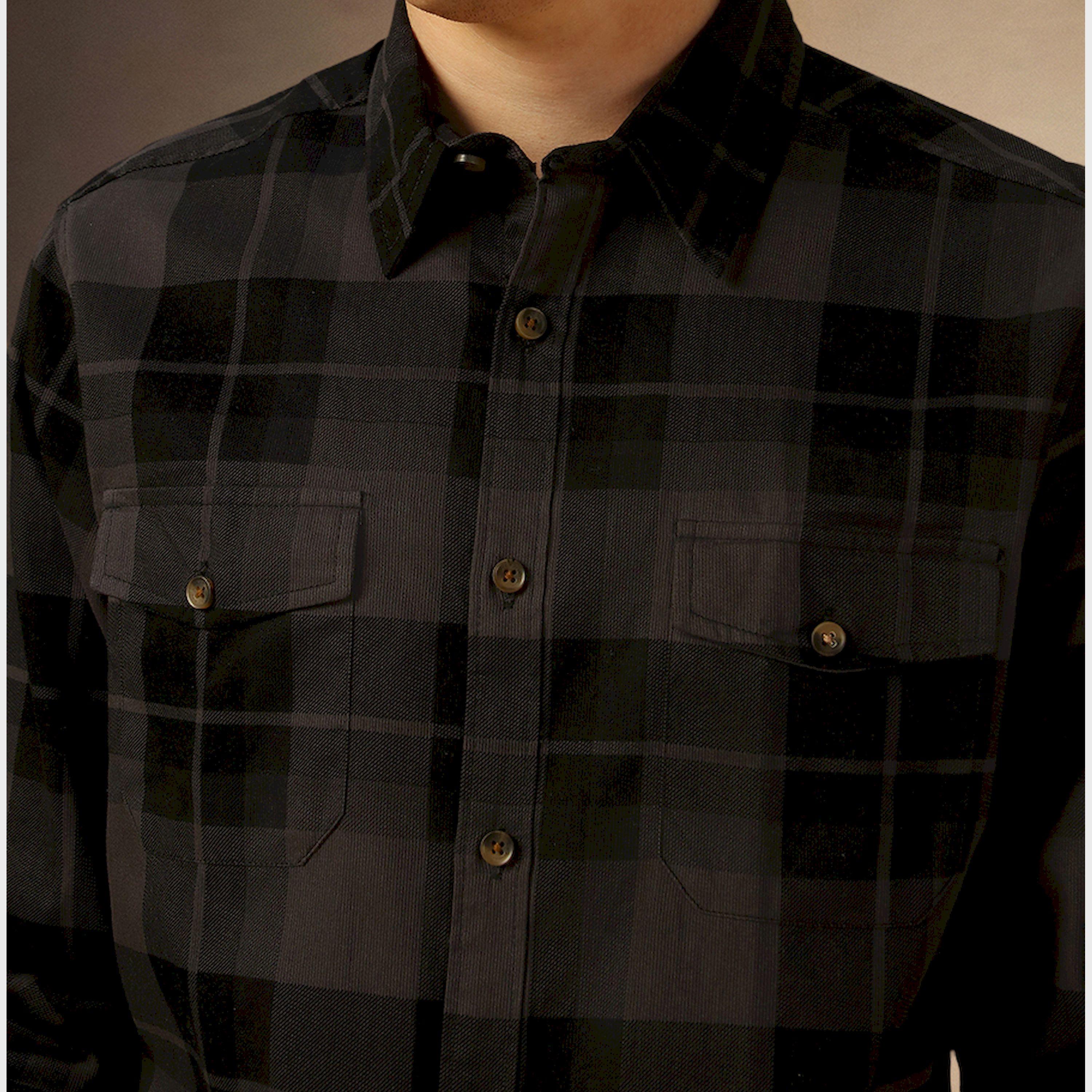 Dennis Lingo X Styli Checked Regular Fit Spread Collar Curved Hem Shirt-men-clothing-shirts-image-4